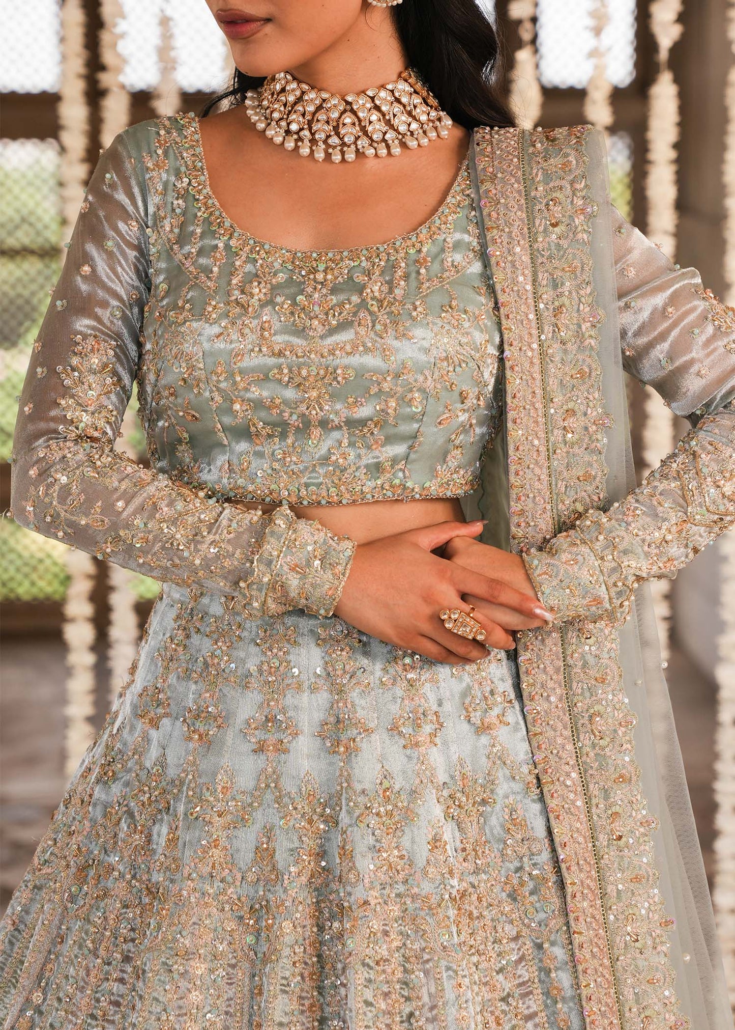 Kanwal Malik | Sajni Wedding Festive | MADHU - Wedding Dress - available at Maria Faisal in UK and USA.