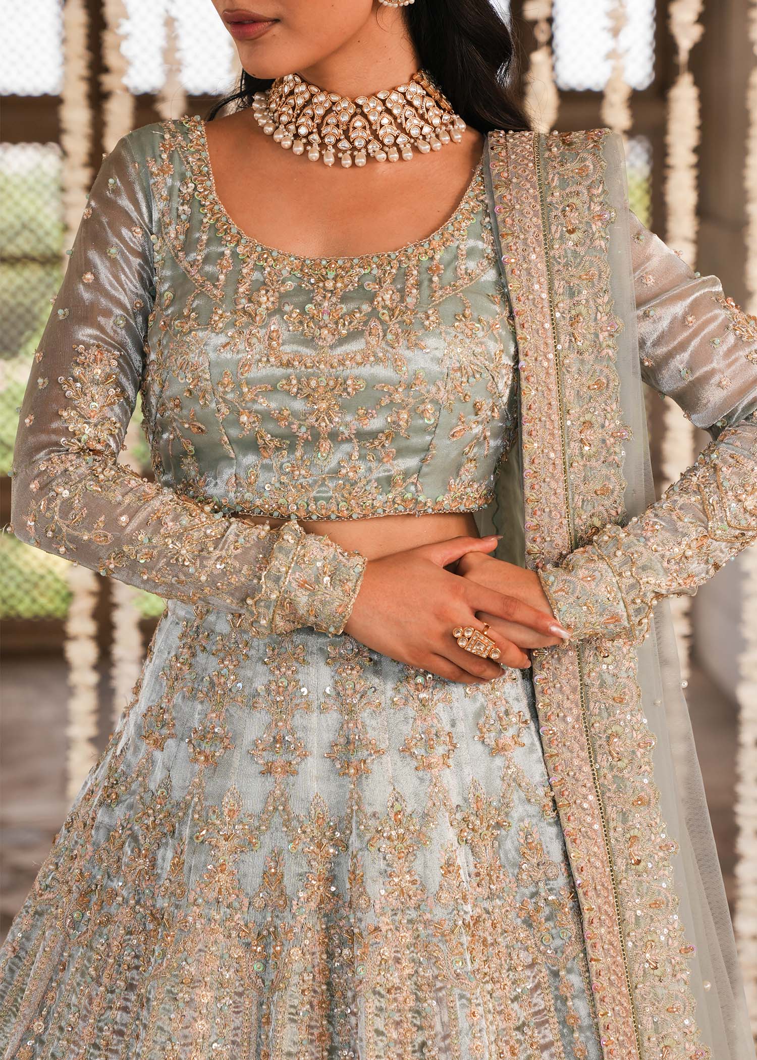 Kanwal Malik | Sajni Wedding Festive | MADHU - Wedding Dress - available at Maria Faisal in UK and USA.