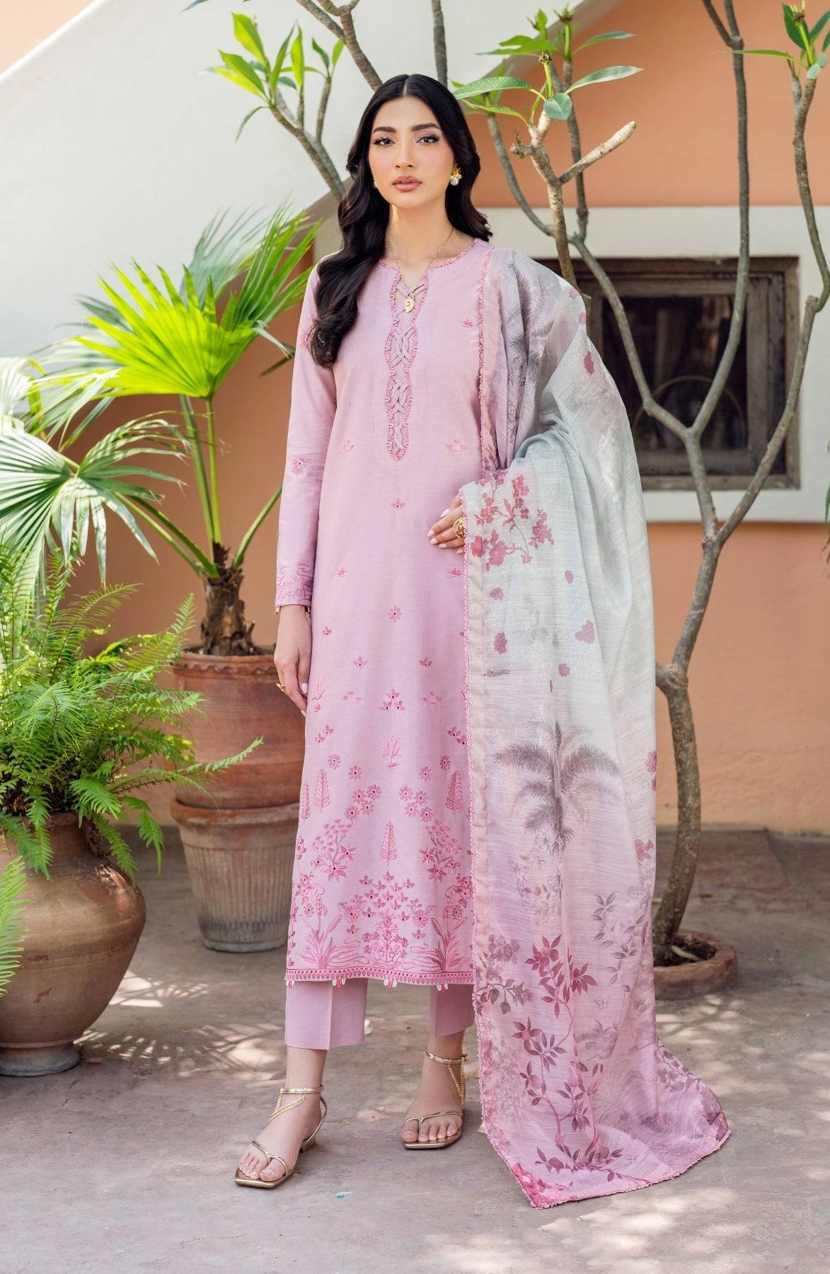 Zarif | Nura Textured Lawn 25 | JEEM by Maria Faisal - Registered Vendor of : Zarif - type : Ladies Clothes - 100% original wedding dresses