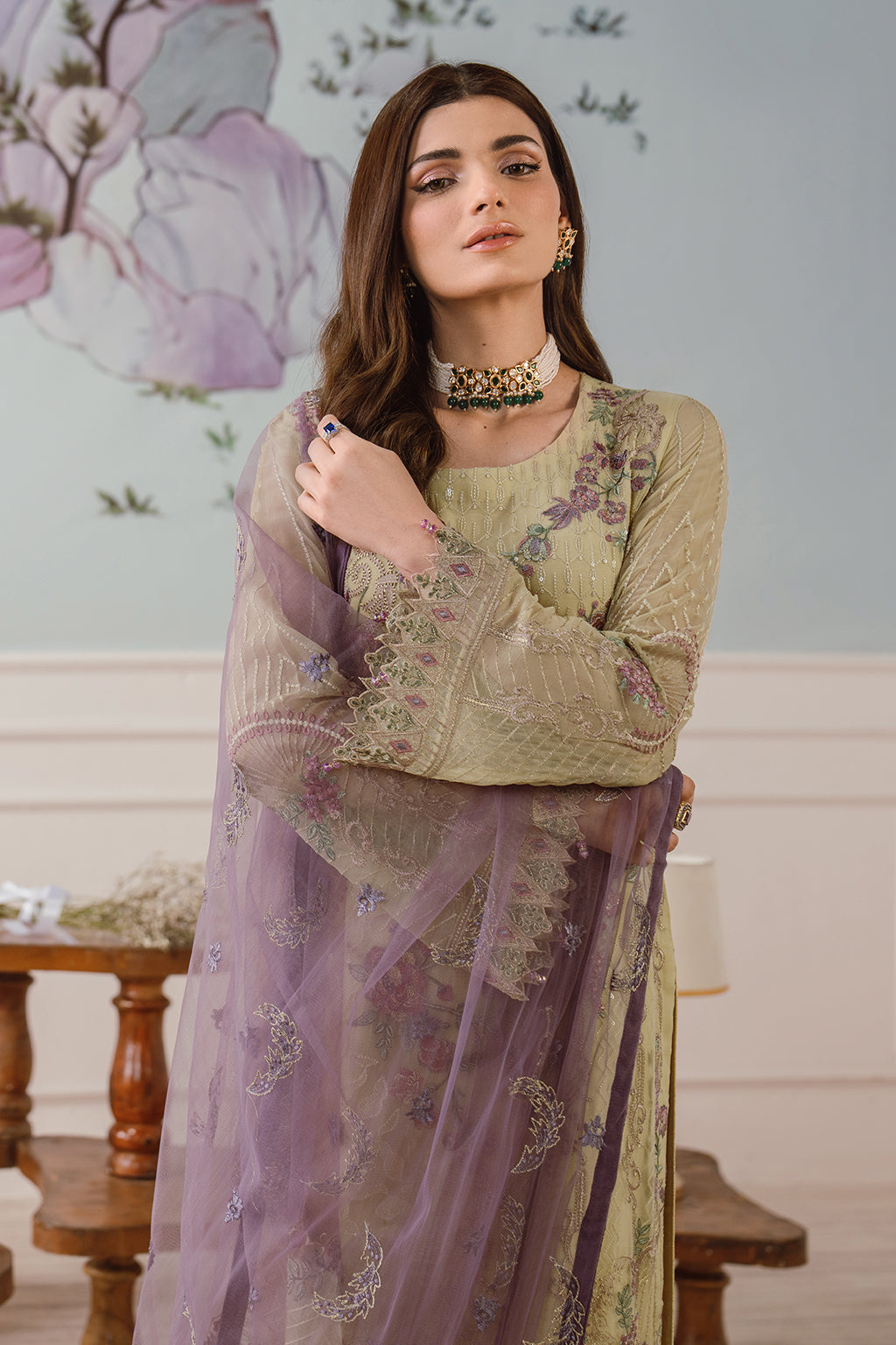 Ramsha | Ramsha Collection | F-2512 - Ladies Clothes - Maria Faisal