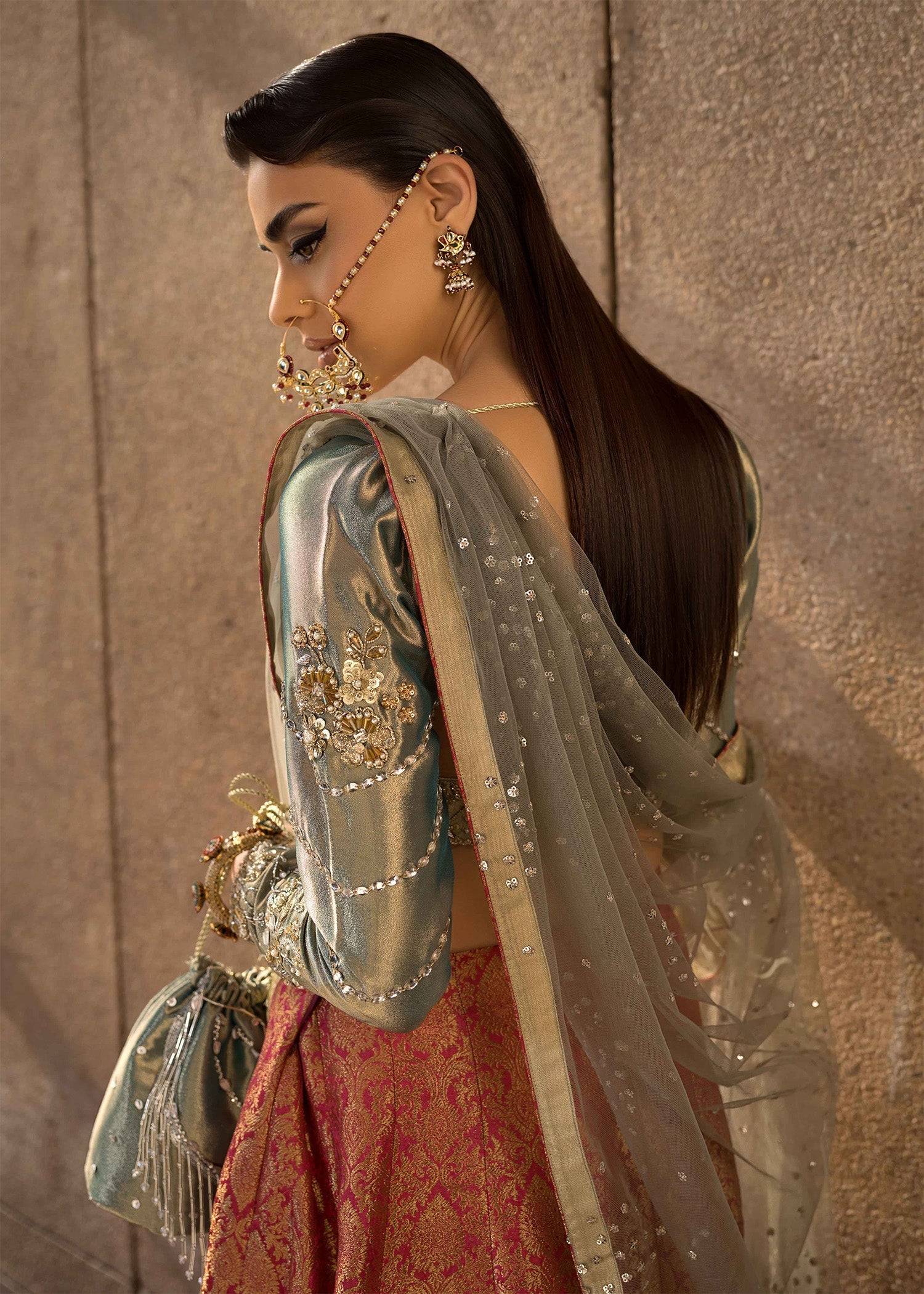 Mahum Asad | Dream a Little Dream of Me | Glitter by Maria Faisal - Registered Vendor of : Mahum Asad - type : Ladies Clothes - 100% original wedding dresses