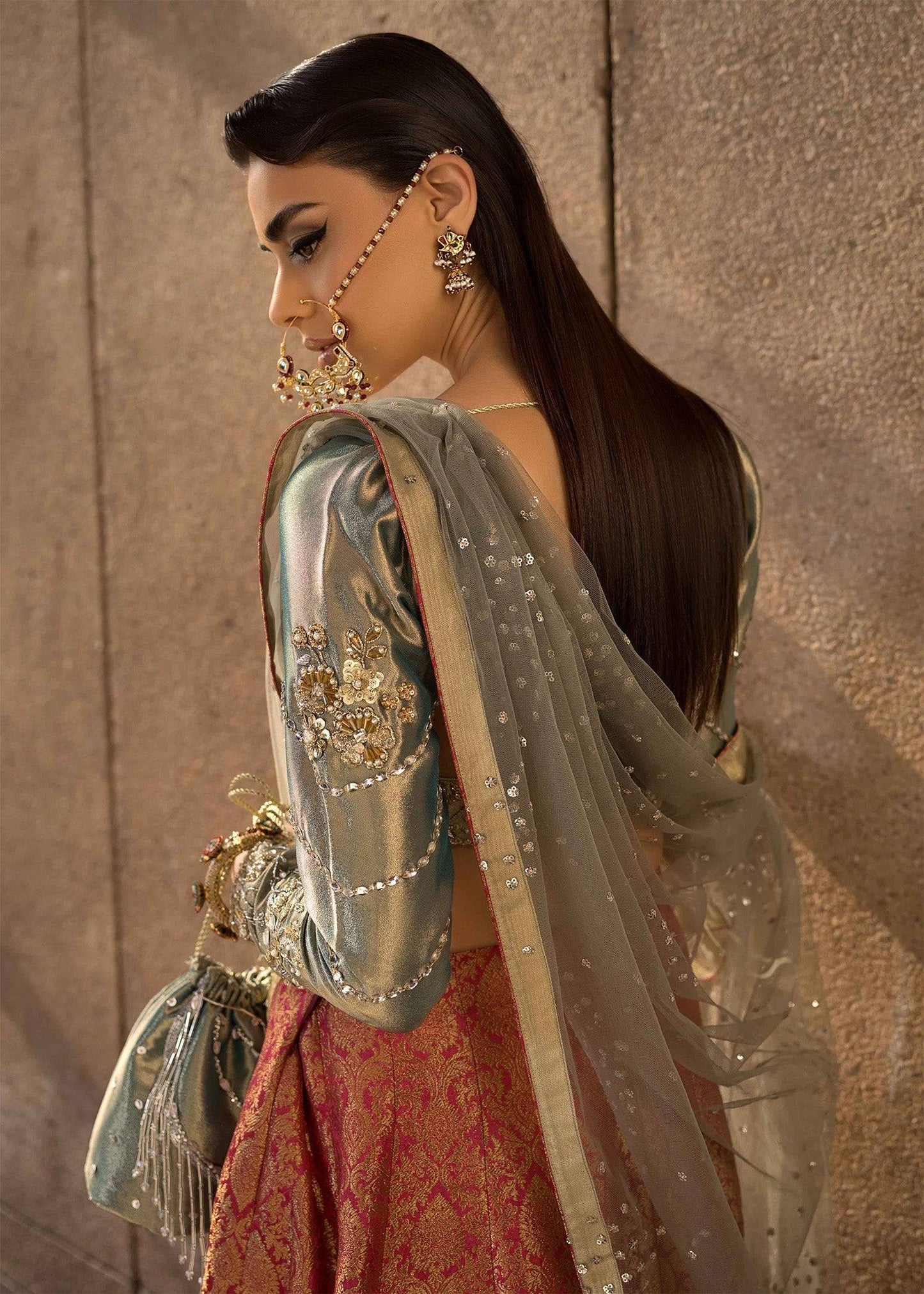 Mahum Asad | Dream a Little Dream of Me | Glitter by Maria Faisal - Registered Vendor of : Mahum Asad - type : Ladies Clothes - 100% original wedding dresses