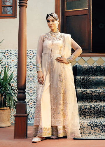 Jamnii | Noor e Nazakat | Noor-e-Subha - Designer Dress with Intricate embroidery and embellishments. Shop elegent wedding dress at Maria Faisal.