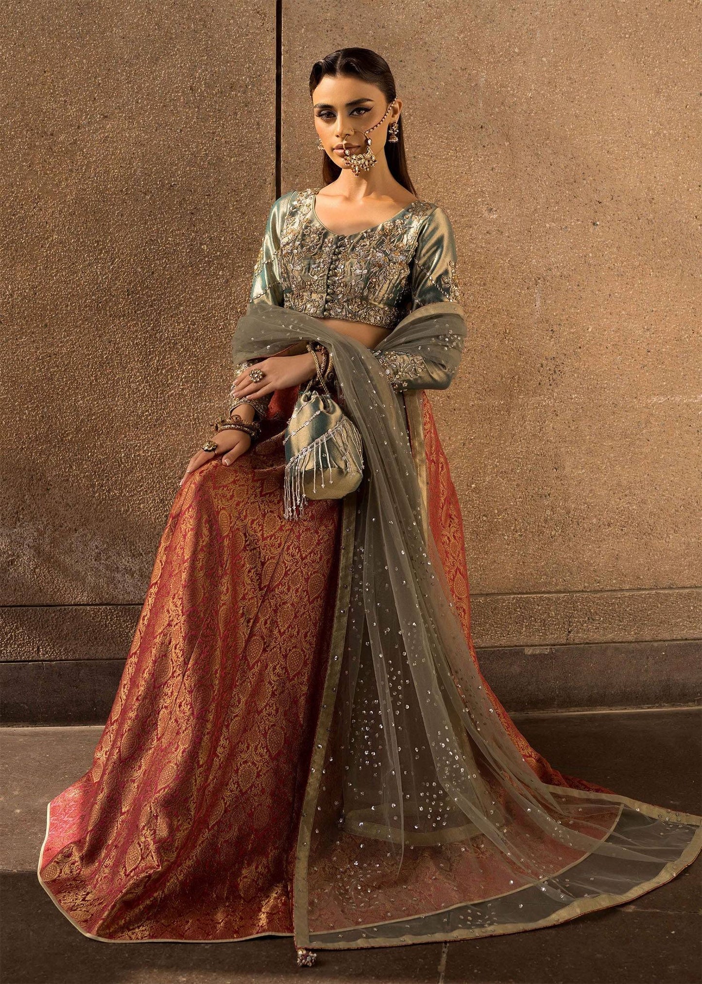 Mahum Asad | Dream a Little Dream of Me | Glitter by Maria Faisal - Registered Vendor of : Mahum Asad - type : Ladies Clothes - 100% original wedding dresses