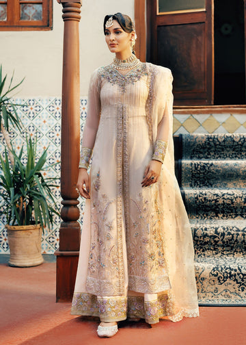 Jamnii | Noor e Nazakat | Noor-e-Subha - Designer Dress with Intricate embroidery and embellishments. Shop elegent wedding dress at Maria Faisal.