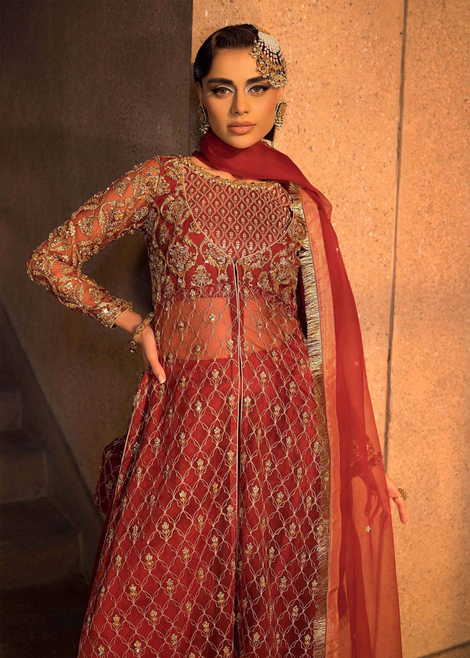 Mahum Asad | Dream a Little Dream of Me | Cherry by Maria Faisal - Registered Vendor of : Mahum Asad - type : Ladies Clothes - 100% original wedding dresses