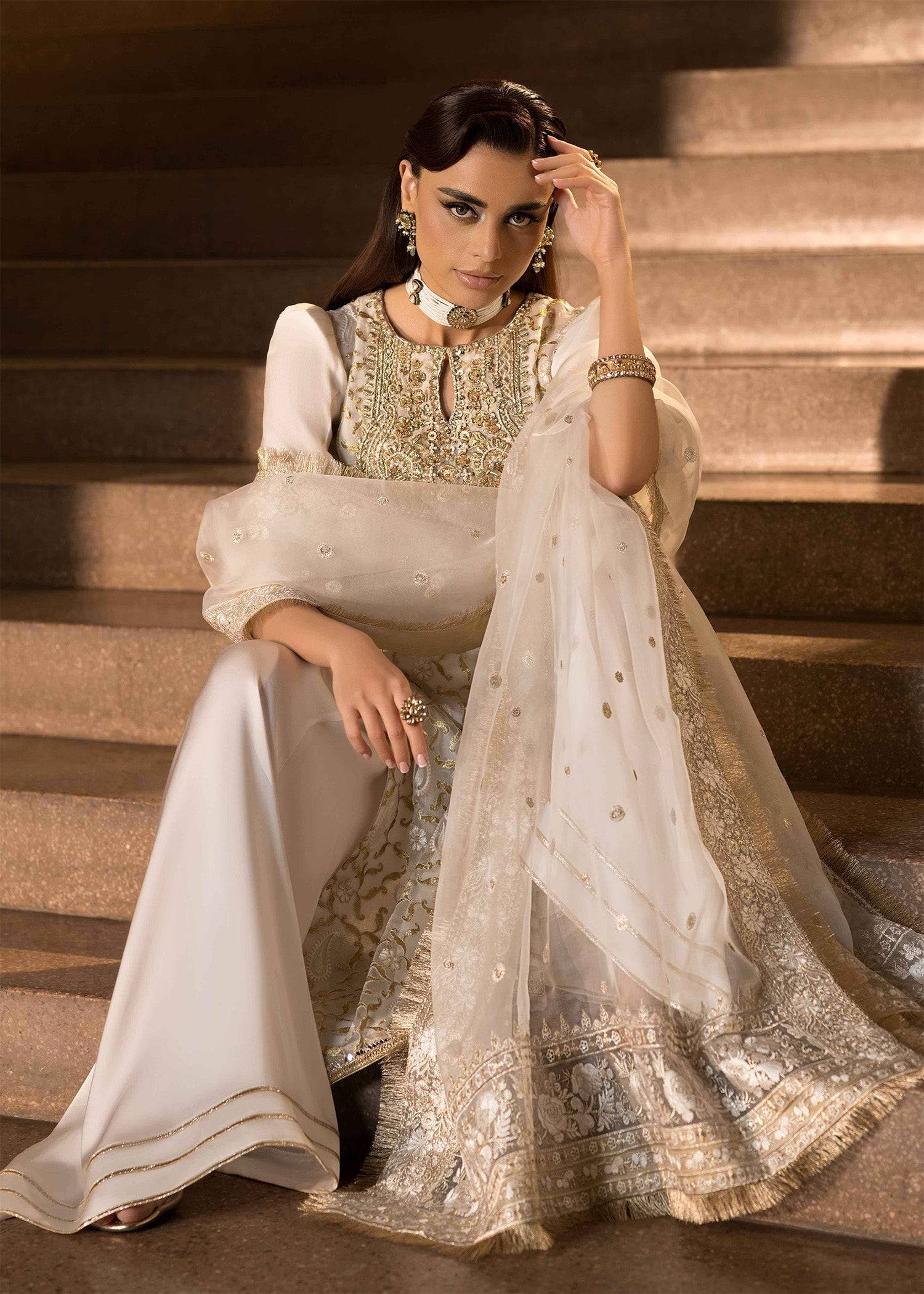 Mahum Asad | Dream a Little Dream of Me | Pearl by Maria Faisal - Registered Vendor of : Mahum Asad - type : Ladies Clothes - 100% original wedding dresses