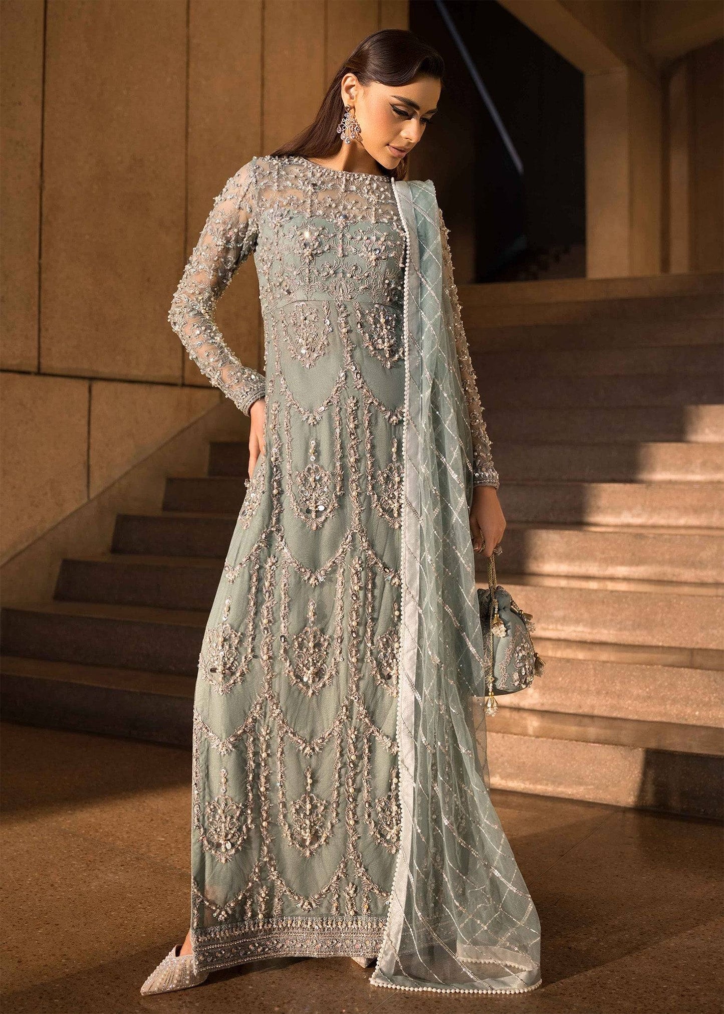 Mahum Asad | Dream a Little Dream of Me | Trap by Maria Faisal - Registered Vendor of : Mahum Asad - type : Ladies Clothes - 100% original wedding dresses