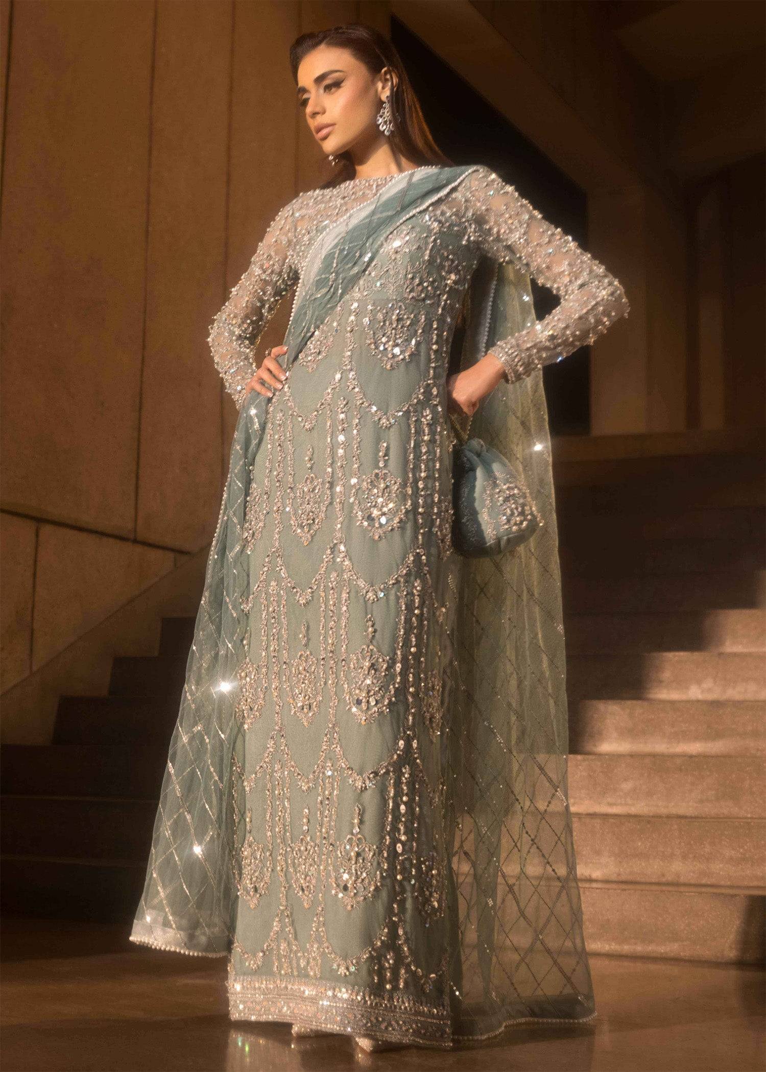 Mahum Asad | Dream a Little Dream of Me | Trap by Maria Faisal - Registered Vendor of : Mahum Asad - type : Ladies Clothes - 100% original wedding dresses