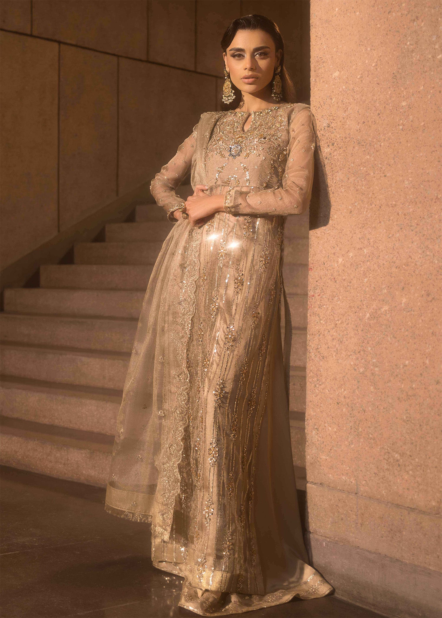 Mahum Asad | Dream a Little Dream of Me | Shimmer by Maria Faisal - Registered Vendor of : Mahum Asad - type : Ladies Clothes - 100% original wedding dresses