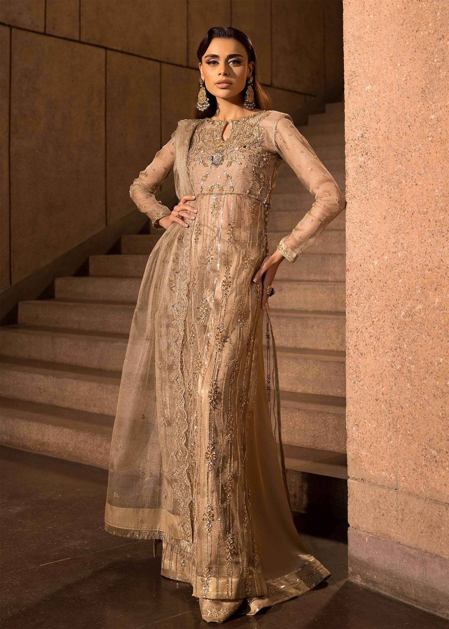Mahum Asad | Dream a Little Dream of Me | Shimmer by Maria Faisal - Registered Vendor of : Mahum Asad - type : Ladies Clothes - 100% original wedding dresses