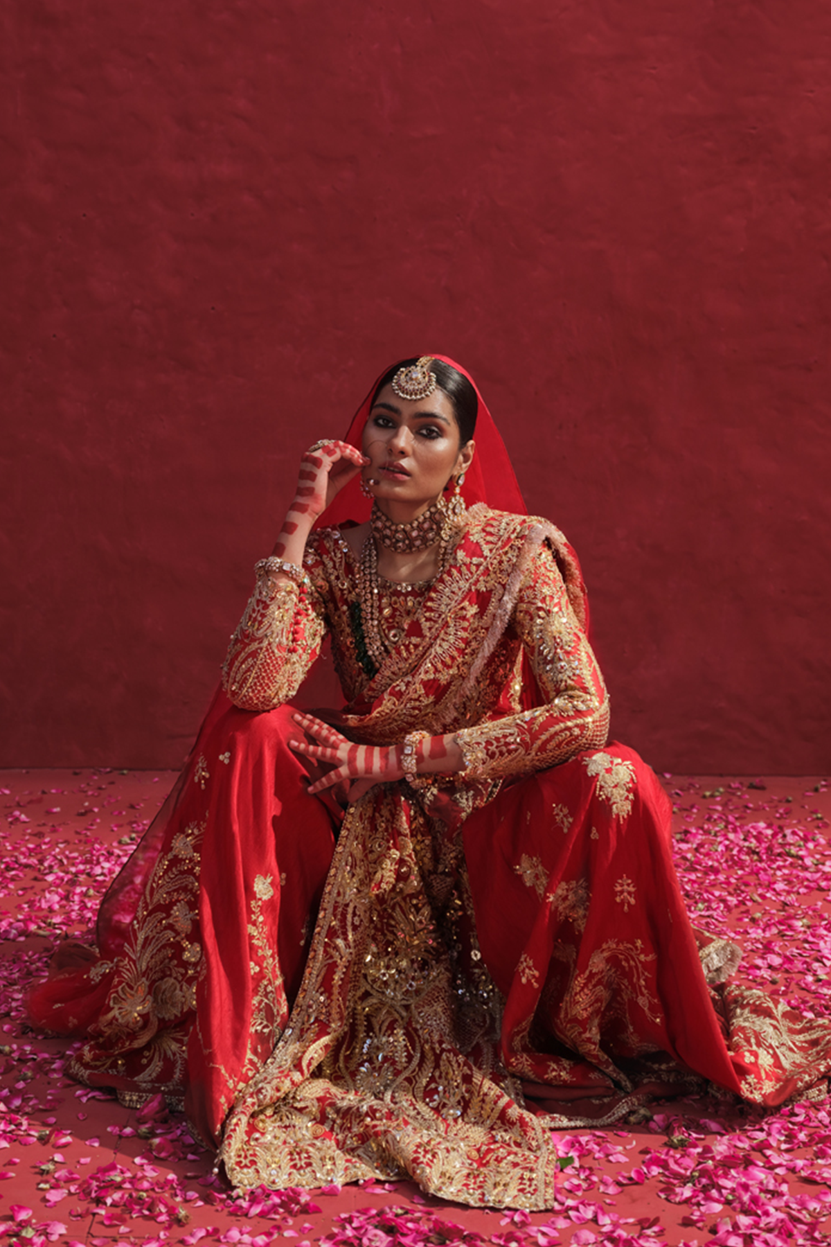 Erum Khan | Laal Rang | RESHMA - Wedding Dress - Maria Faisal