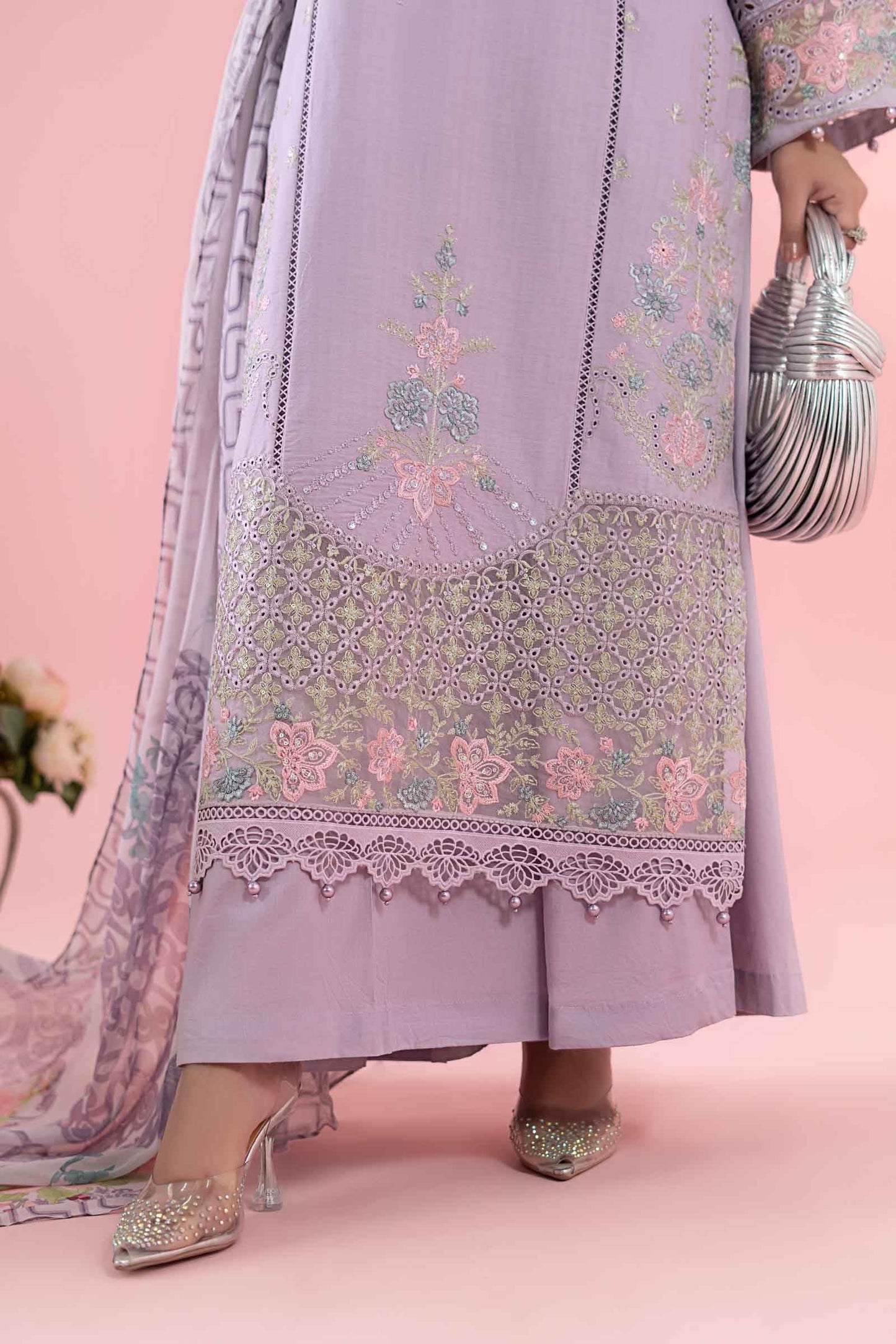 Maria B | Luxury Pret 25 | DW-EA25-05 by Maria Faisal - Registered Vendor of : Maria B - type : Ladies Clothes - 100% original wedding dresses