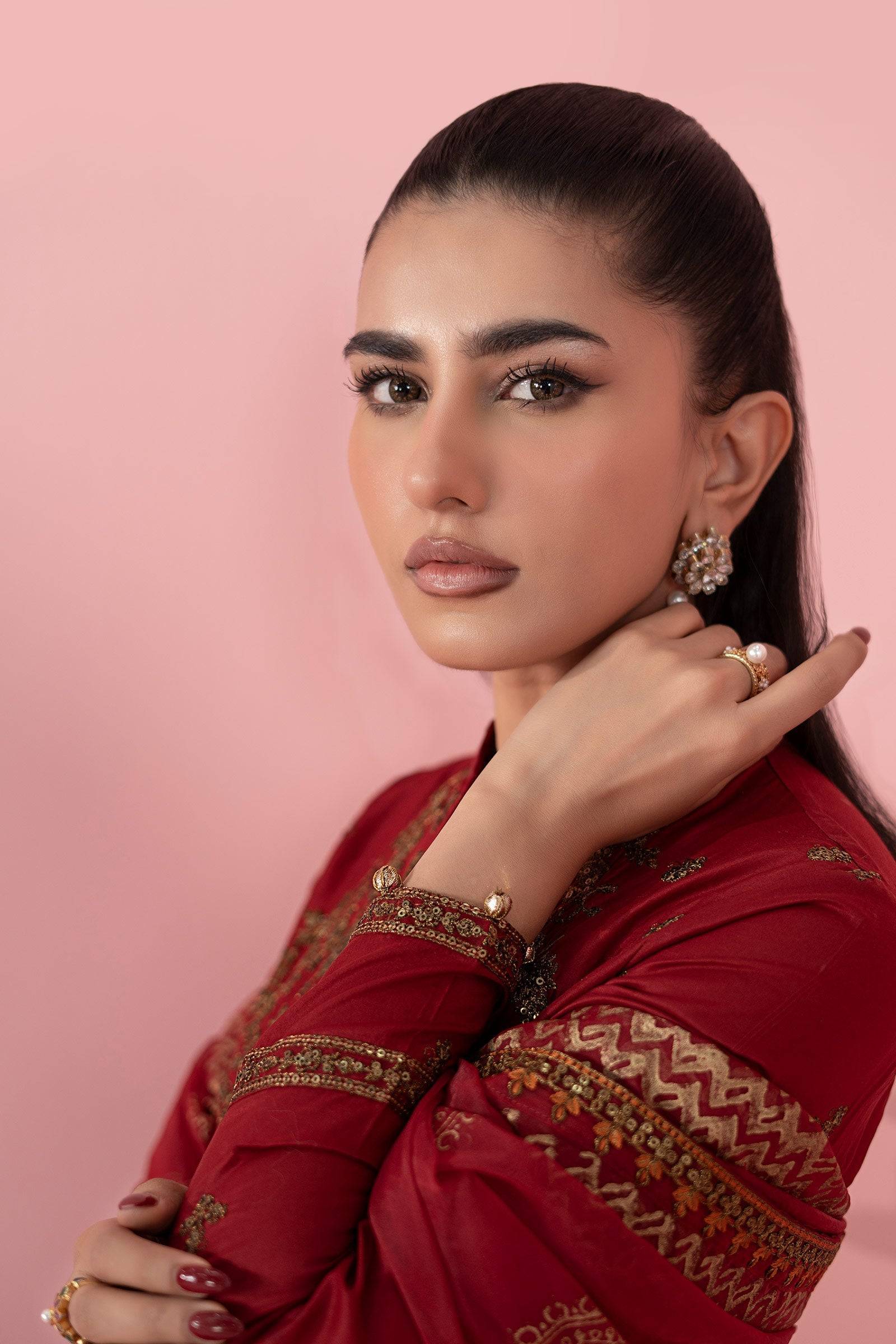 Maria B | Luxury Pret 25 | DW-EA25-12 by Maria Faisal - Registered Vendor of : Maria B - type : Ladies Clothes - 100% original wedding dresses