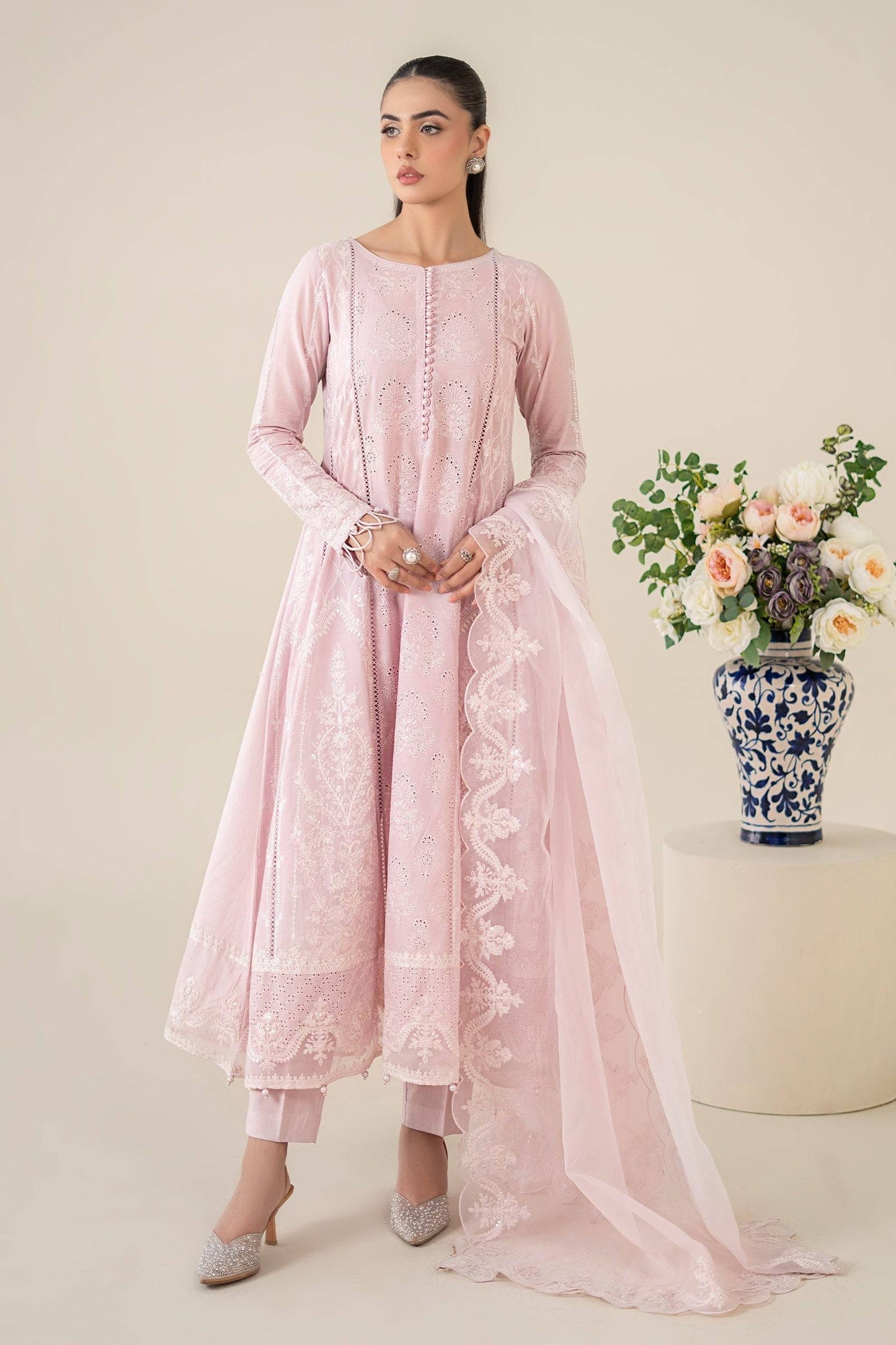 Maria B | Luxury Pret 25 | DW-EA25-39 by Maria Faisal - Registered Vendor of : Maria B - type : Ladies Clothes - 100% original wedding dresses