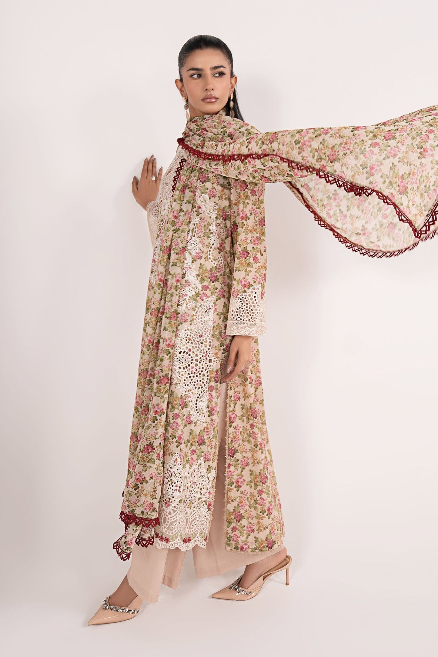 Maria B | Eid Collection Pret | DW-EF26-140 - Dress - available at Maria Faisal in UK and USA.
