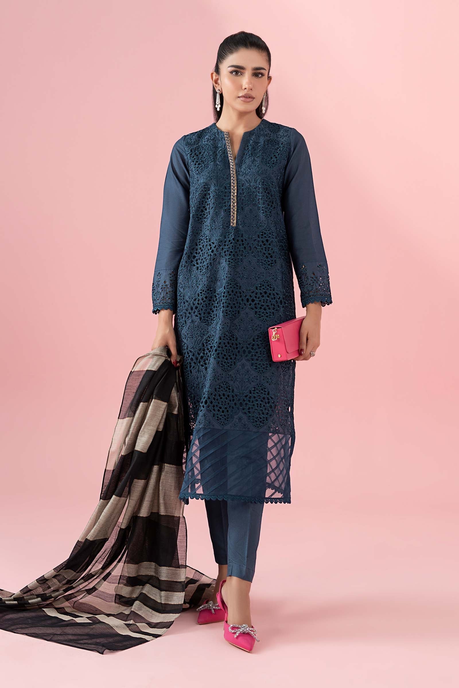 princess polly baby blue dress Soraya | Eid Collection main image 0