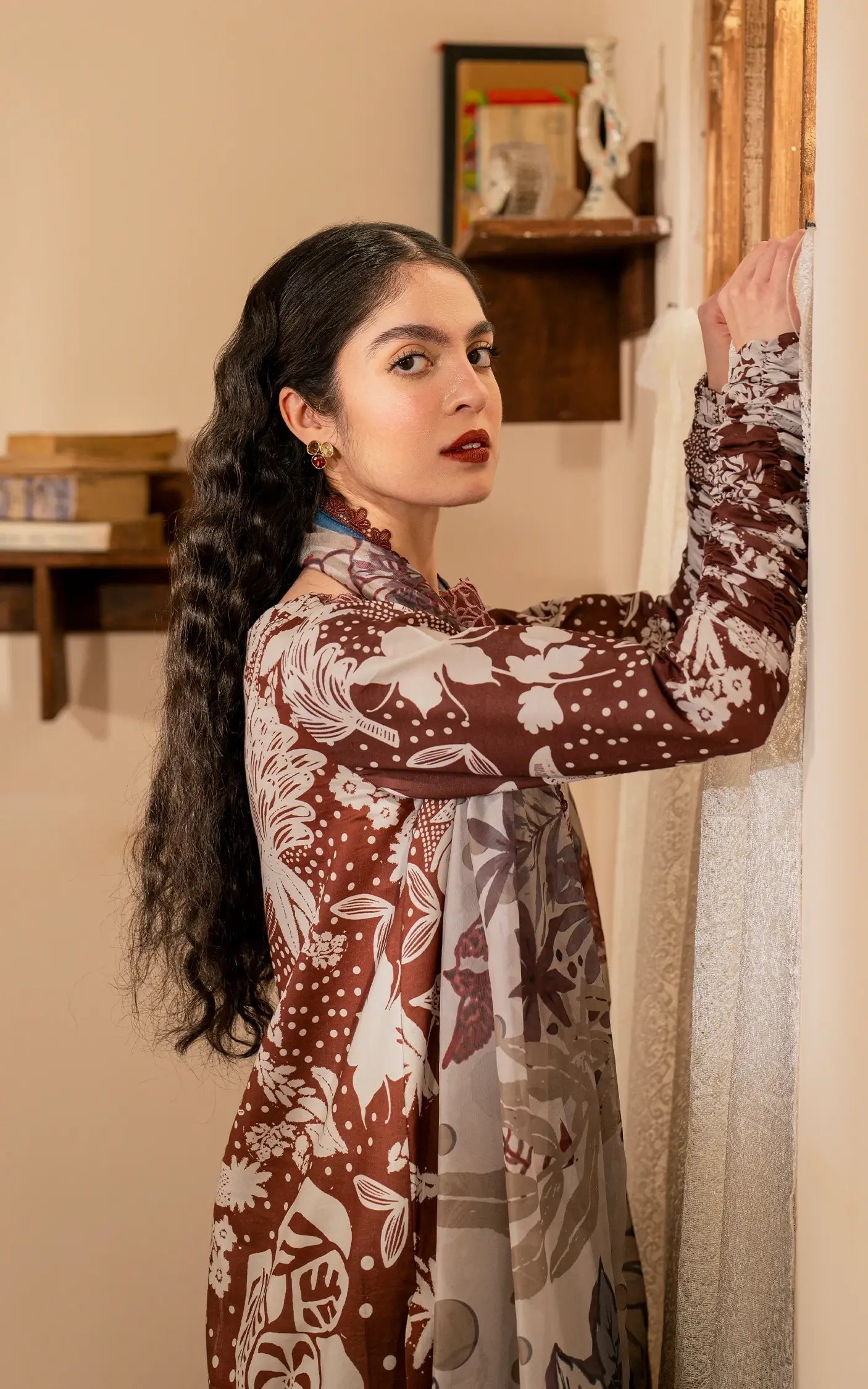 Asifa and Nabeel | Meraki Vintage 25 | Darcheeni (MVL25-07) by Maria Faisal - Registered Vendor of : Asifa and Nabeel - type : Ladies Clothes - 100% original wedding dresses