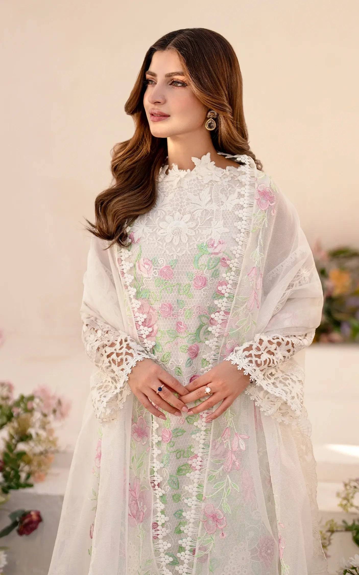 Asifa and Nabeel | Azalia Summer 25 | Dove (AZL25-03) by Maria Faisal - Registered Vendor of : Asifa and Nabeel - type : Ladies Clothes - 100% original wedding dresses