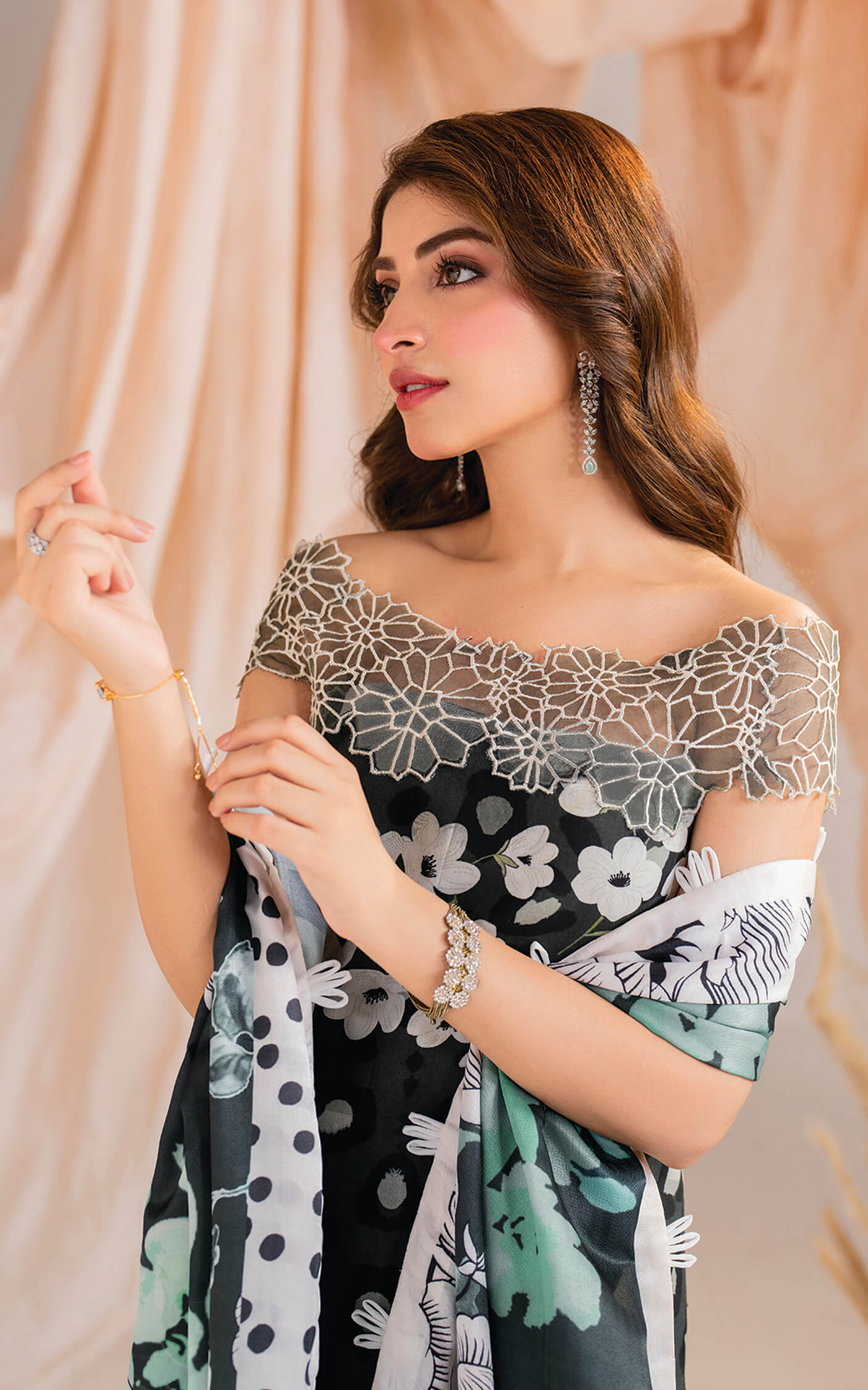 Asifa and Nabeel | Winter Meraki 24 | Dusk-MW-07 - Designer Dress with Intricate embroidery and embellishments. Shop elegent wedding dress at Maria Faisal.