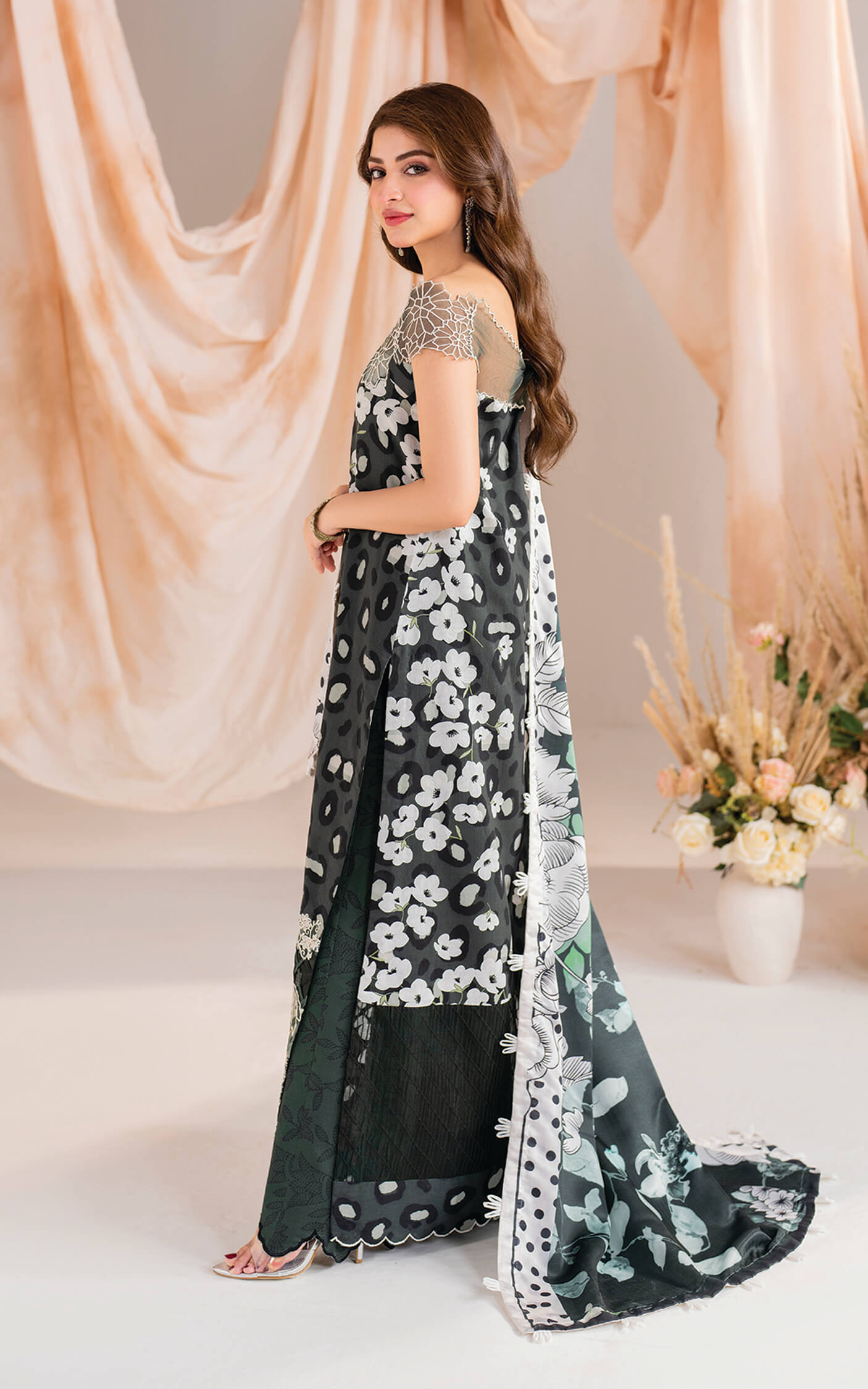 Asifa and Nabeel | Winter Meraki 24 | Dusk-MW-07 - Designer Dress with Intricate embroidery and embellishments. Shop elegent wedding dress at Maria Faisal.