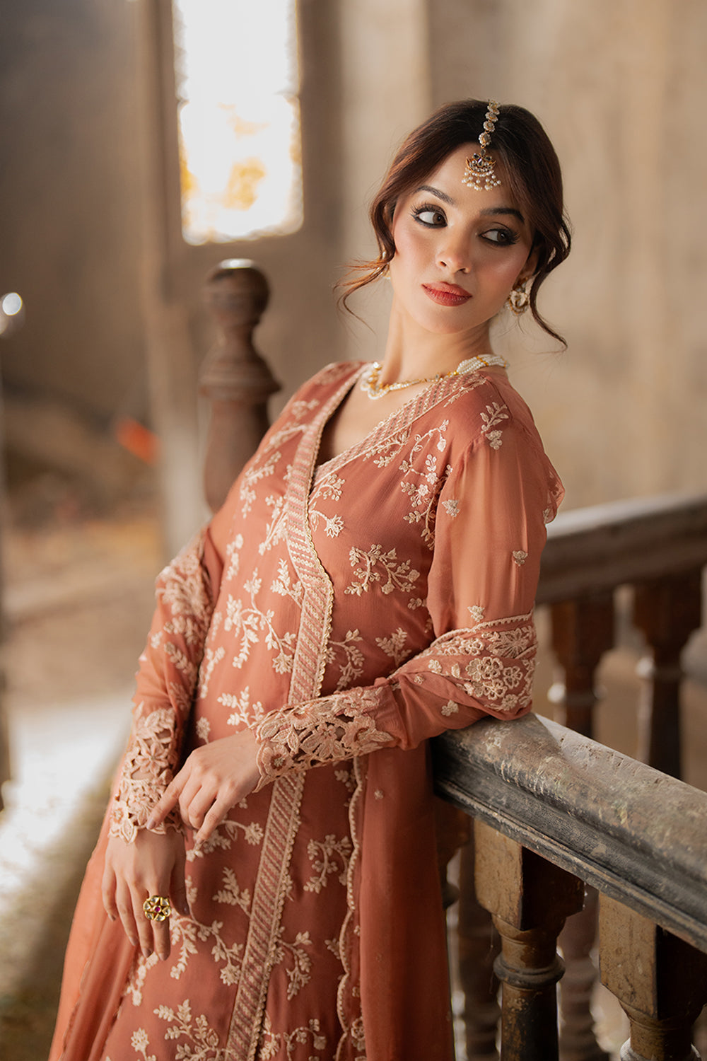 Azure | Ensembles | Dusky Bloom - Ladies Clothes - Maria Faisal