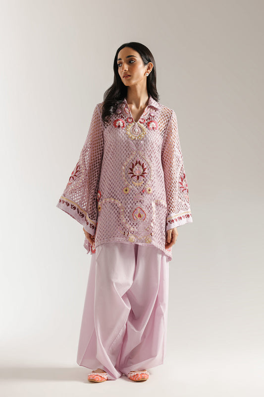 Ethnic | Rozana Collection 25 | Embroidered Dress 13A - Ladies Clothes - Maria Faisal