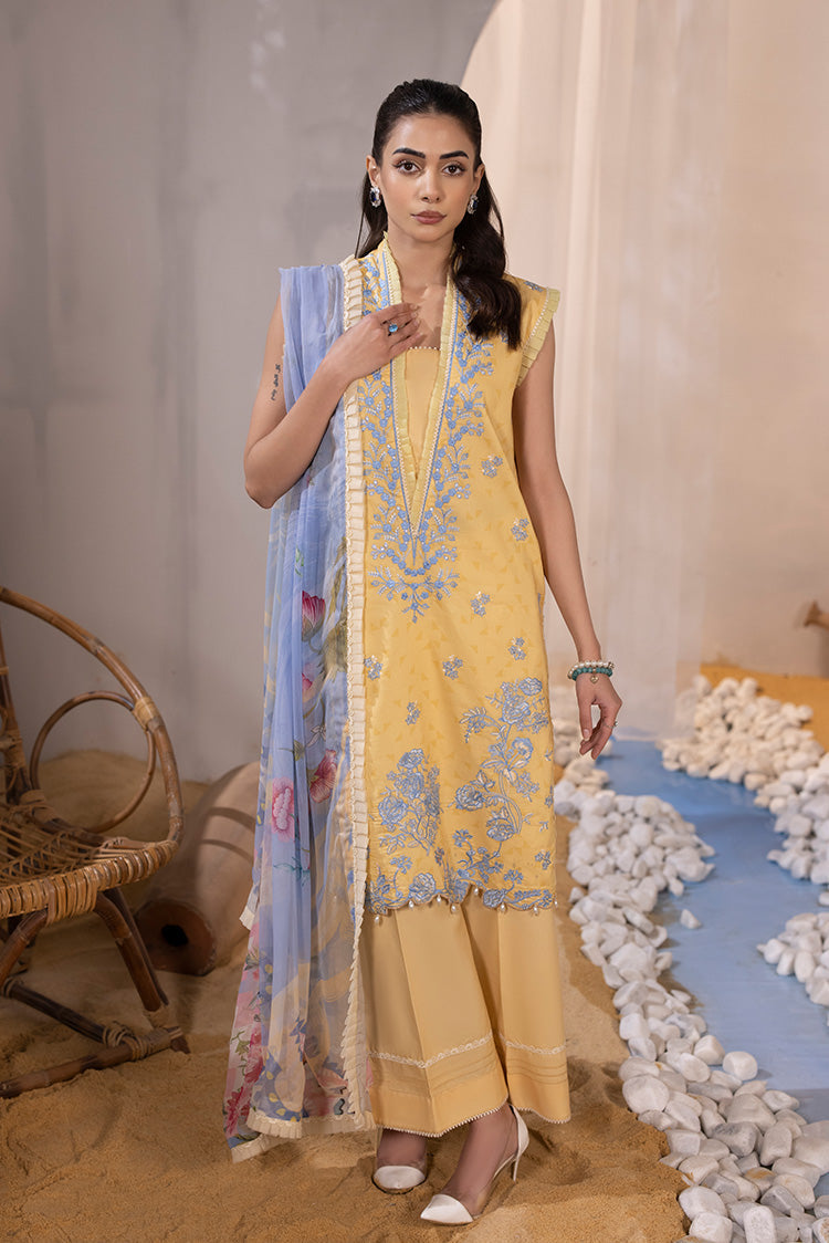 Ellena | Luxury Embroidered Collection| P-02 - Maria Faisal