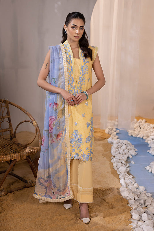Ellena | Luxury Embroidered Collection| P-02 - Maria Faisal