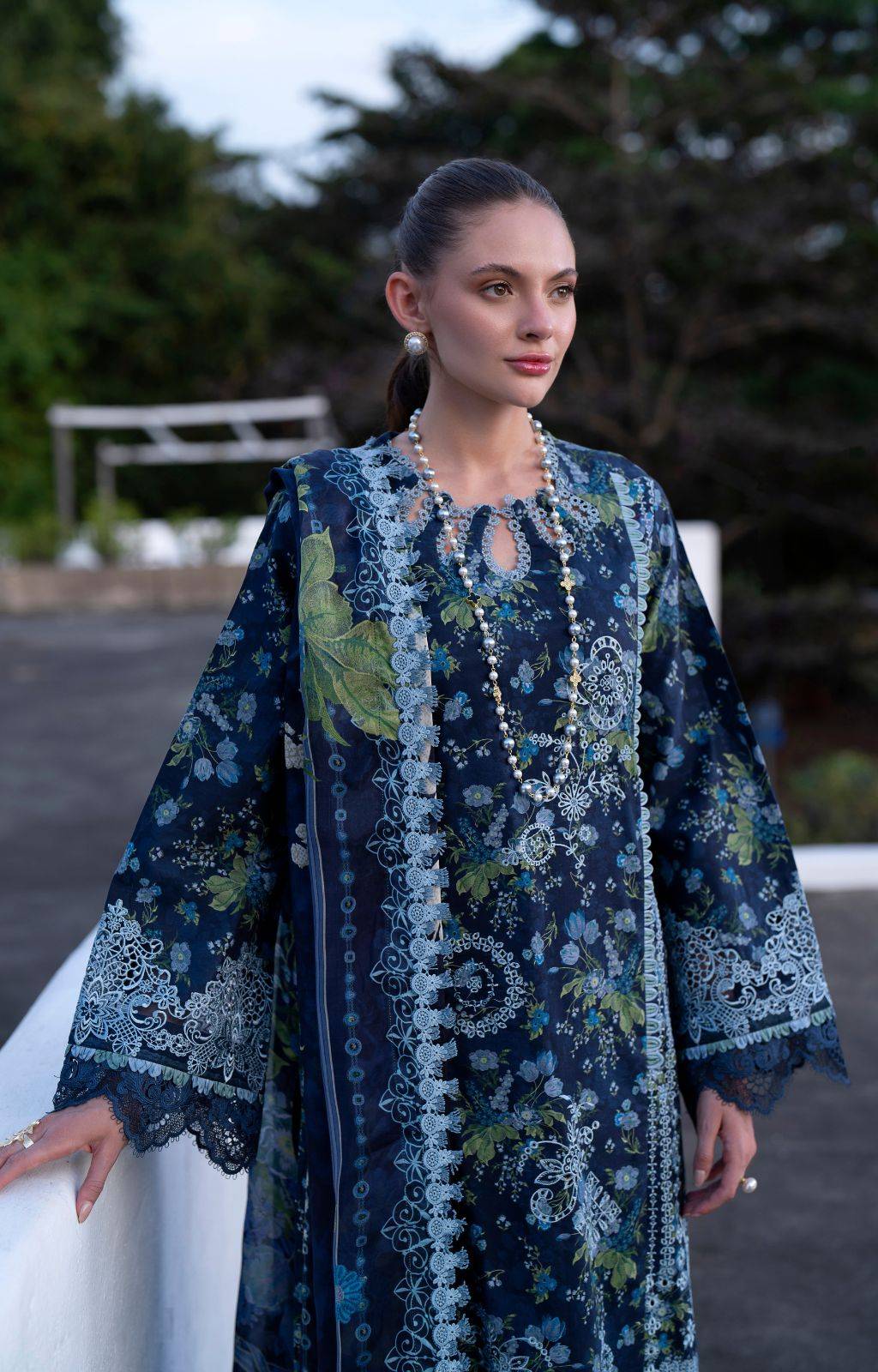 AJR Couture | Printakari Lawn 25 | Eden by Maria Faisal - Registered Vendor of : AJR Couture - type : Ladies Clothes - 100% original wedding dresses