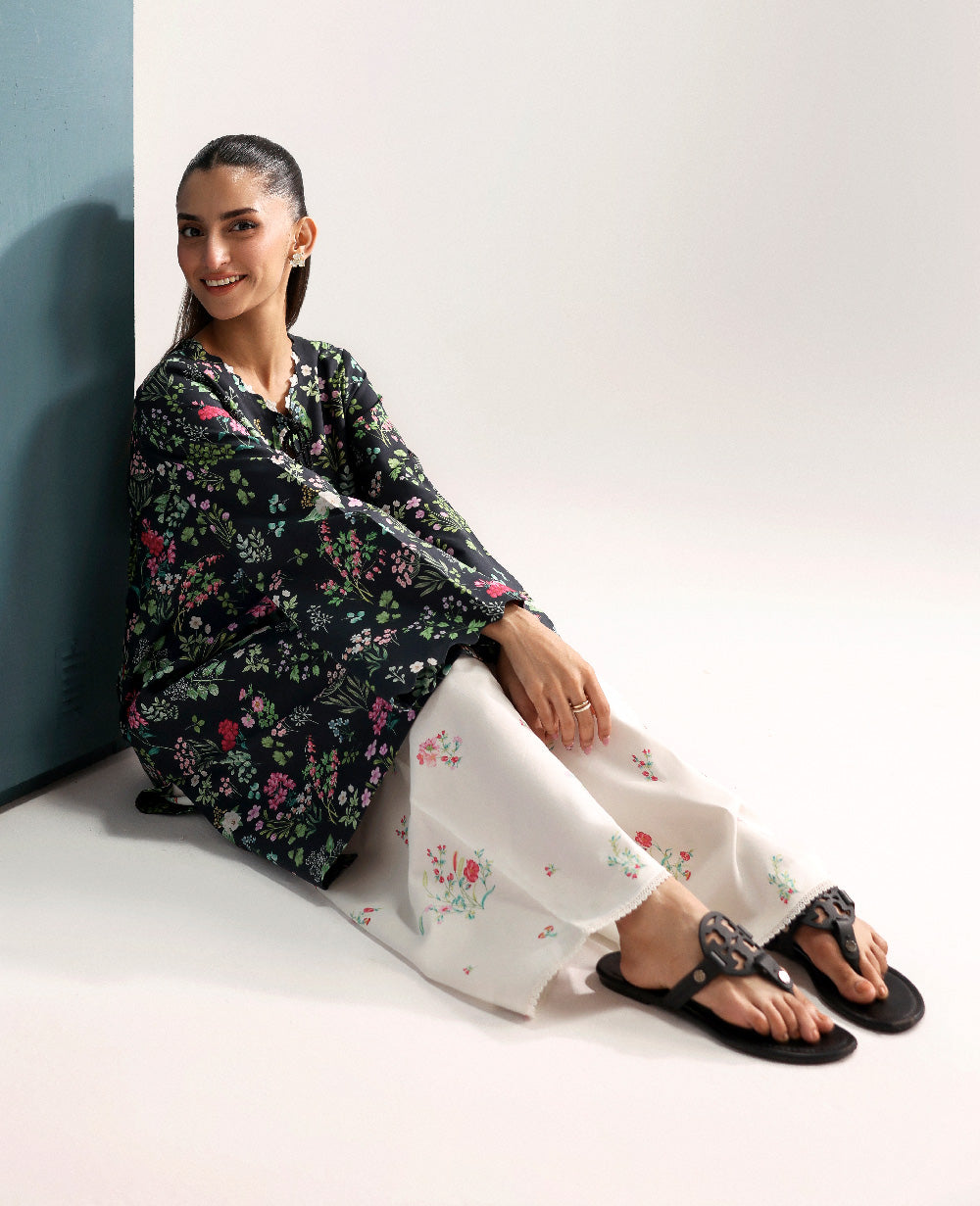 Republic Womenswear | Essentials Pre Fall | Eloise - Casual Dress - available at Maria Faisal in UK and USA.