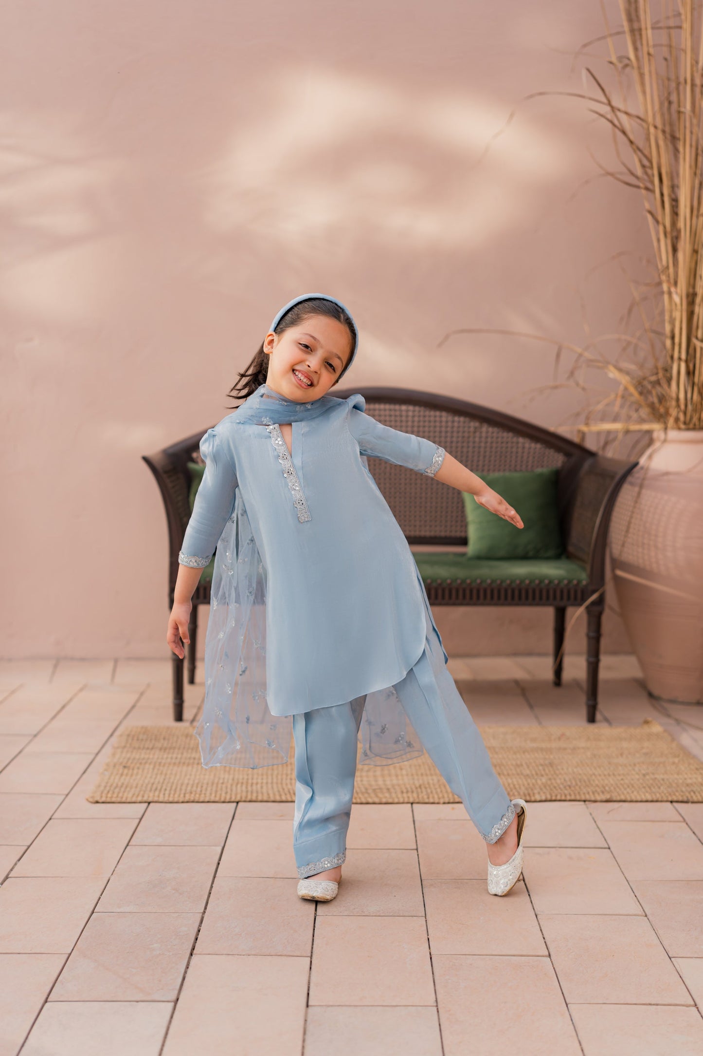 KKG-129 - by Maria Faisal - Registered Vendor of : Kastoor Kids - 100% Original Designer Dress.