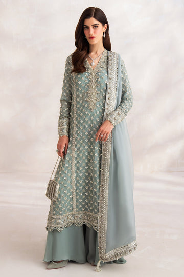 Elan | Elitarie Wedding Formals | CÃLESTINE (EP-21214) - Designer Dress with Intricate embroidery and embellishments. Shop elegent wedding dress at Maria Faisal.