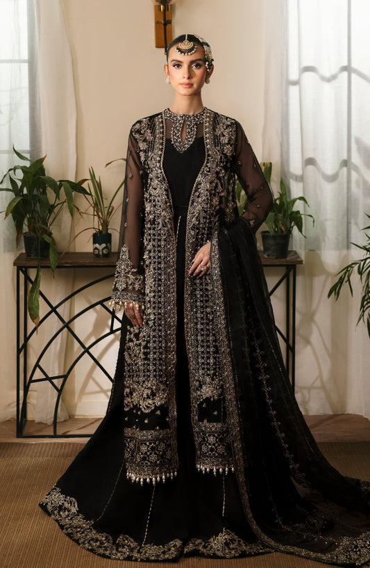Eleshia | Zarin Wedding Formals 24 |  MAHROZ - Designer Dress with Intricate embroidery and embellishments. Shop elegent wedding dress at Maria Faisal.