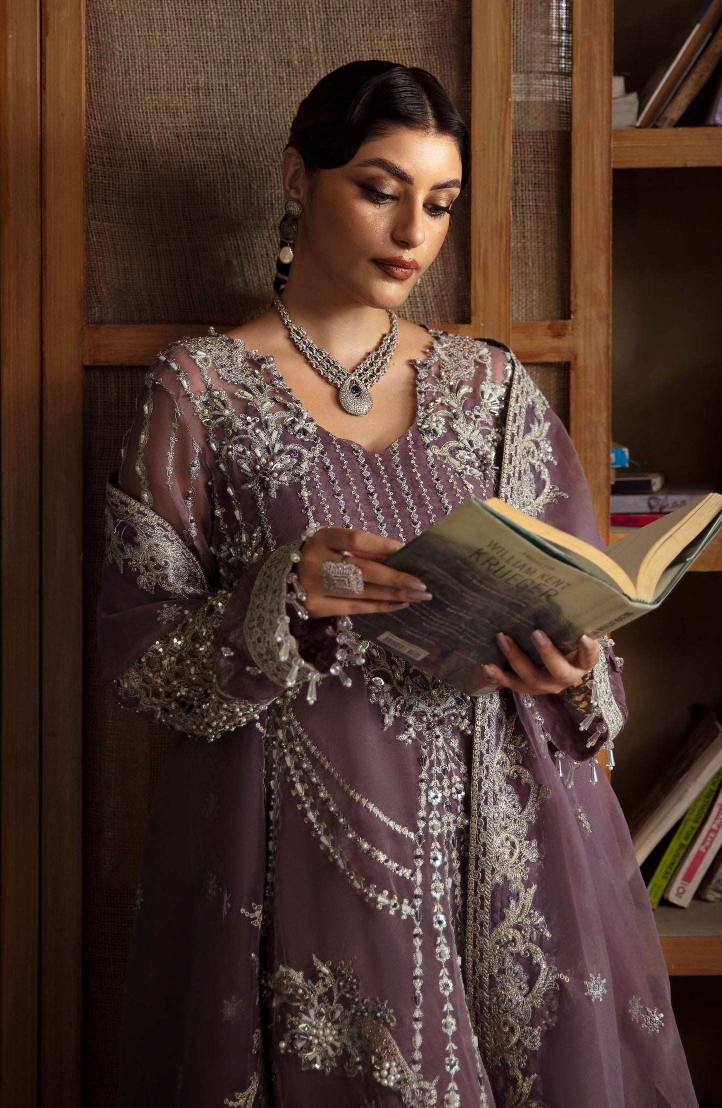 Eleshia | Zarin Wedding Formals 24 |  ZARIF - Designer Dress with Intricate embroidery and embellishments. Shop elegent wedding dress at Maria Faisal.