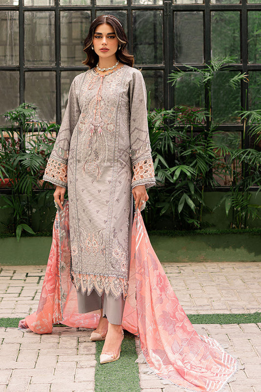 Ellena | Luxury Embroidered Collection | D10 - Maria Faisal