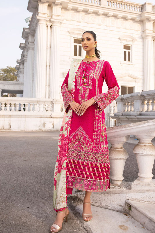 Ellena | Luxury Embroidered Collection | D12 - Maria Faisal