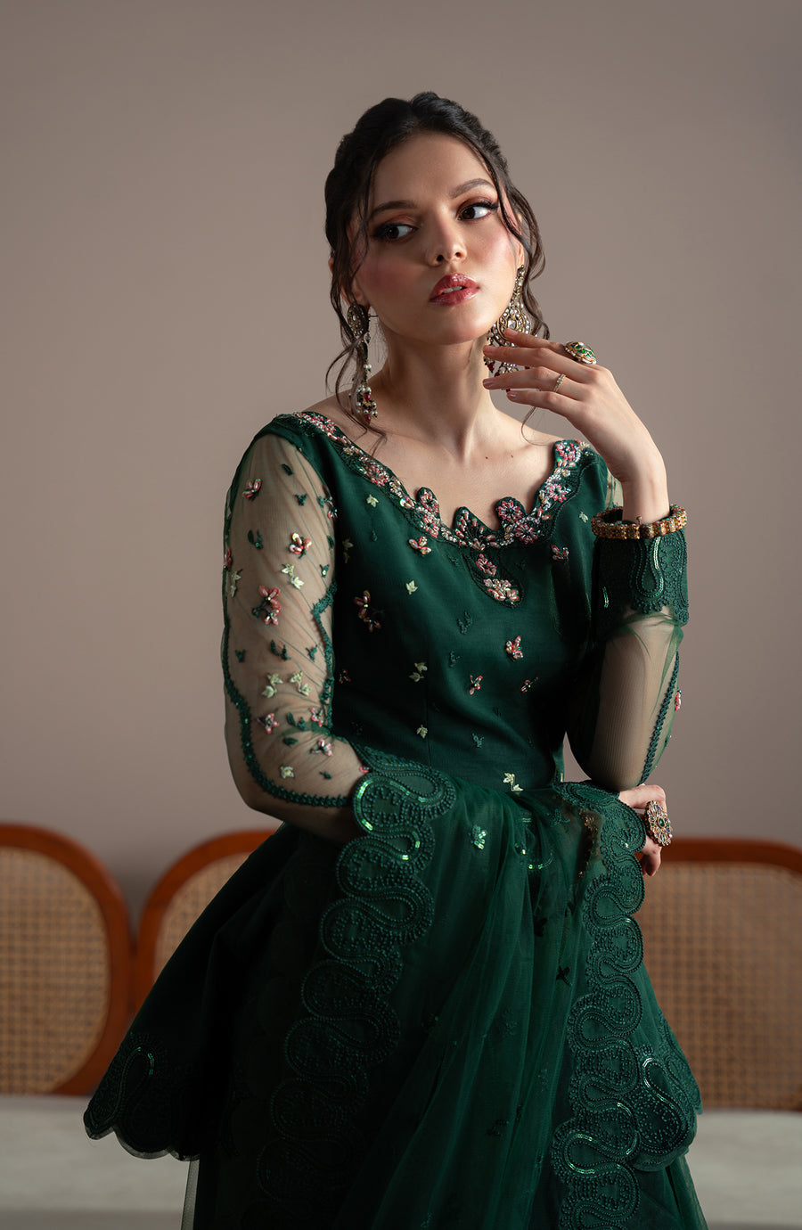 Fabiha Fatima | Elvin Pret Wear | EMERELLE - Ladies Clothes - Maria Faisal