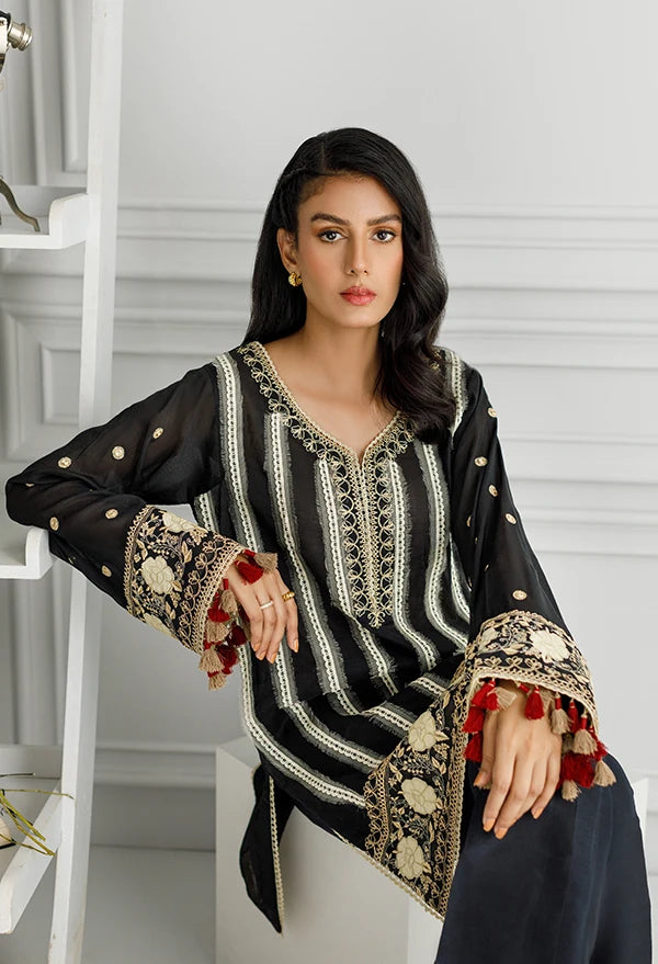 Layla Chatoor | Pret A Porter | LC-21 - Luxury Dress - available at Maria Faisal in UK and USA.