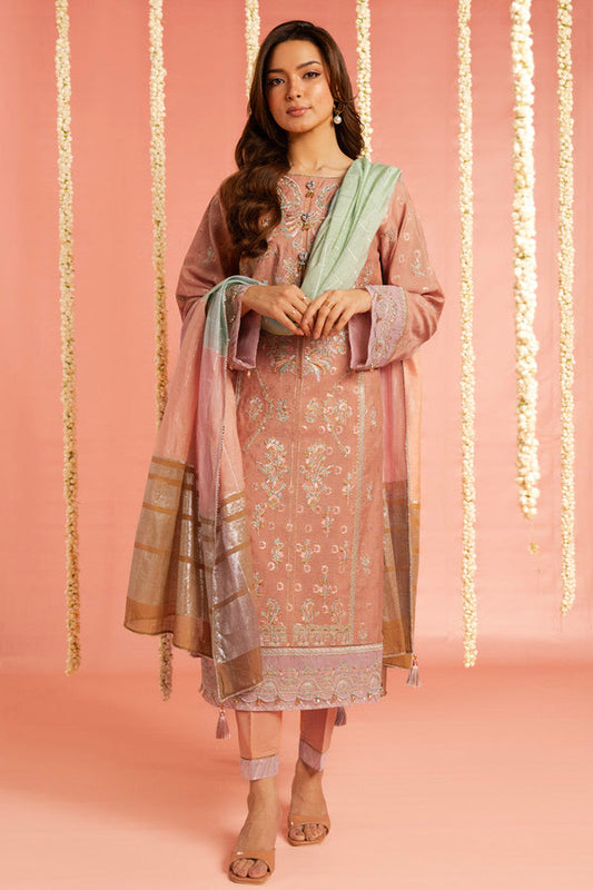 Al Karam | Festive Summer 25 | RTS | SHIRT, TROUSER & DUPATTA 04 - Ladies Clothes - Maria Faisal