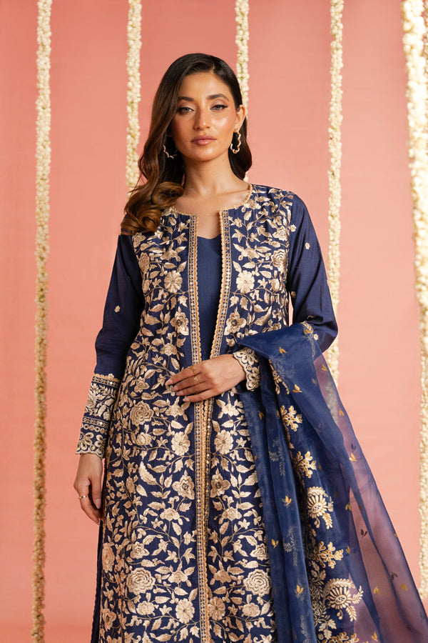 Al Karam | Festive Summer 25 | RTS | SHIRT, TROUSER & DUPATTA 05 - Ladies Clothes - Maria Faisal