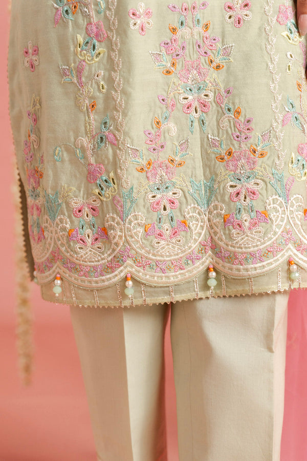 Al Karam | Festive Summer 25 | RTS | SHIRT, TROUSER & DUPATTA 06 - Ladies Clothes - Maria Faisal