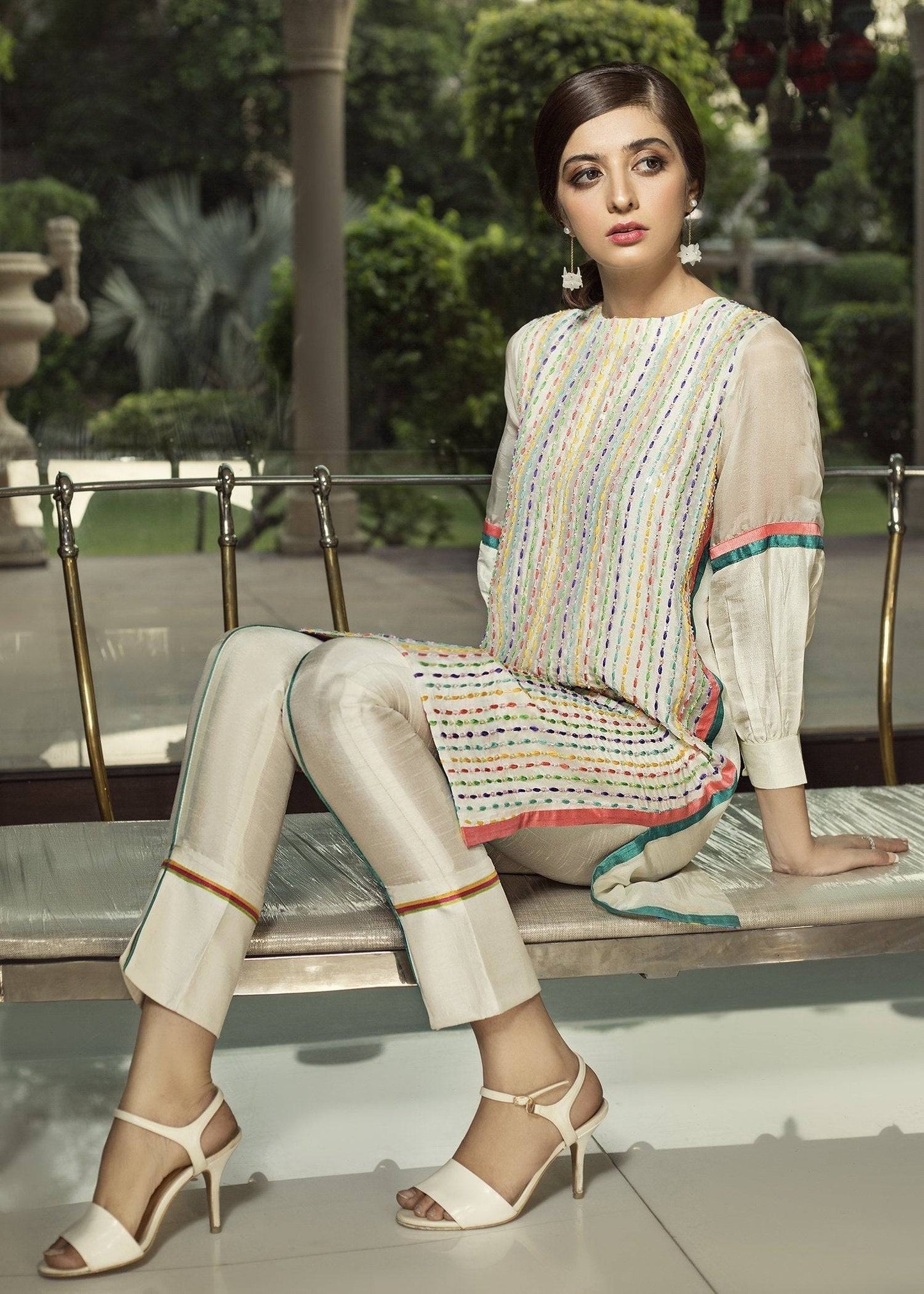 Hana | Serendipity Ready to Wear | French Vanilla by Maria Faisal - Registered Vendor of : Hana - type : Ladies Clothes - 100% original wedding dresses