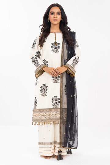 Al Karam | Festive Summer 25 | A-15 - Designer Dress with Intricate embroidery and embellishments. Shop elegent wedding dress at Maria Faisal.