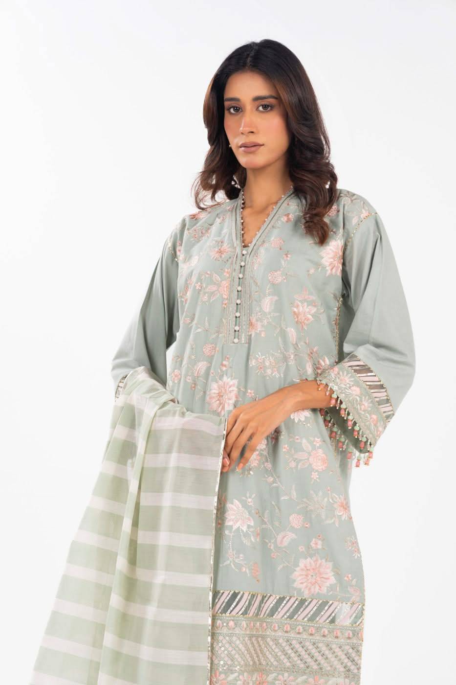 Al Karam | Festive Summer 25 | A-16 by Maria Faisal - Registered Vendor of : Alkaram - type : Ladies Clothes - 100% original wedding dresses