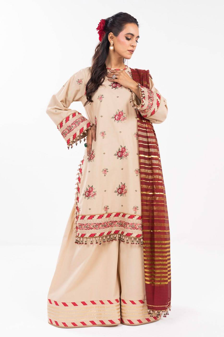 Al Karam | Festive Summer 25 | A-18 by Maria Faisal - Registered Vendor of : Alkaram - type : Ladies Clothes - 100% original wedding dresses