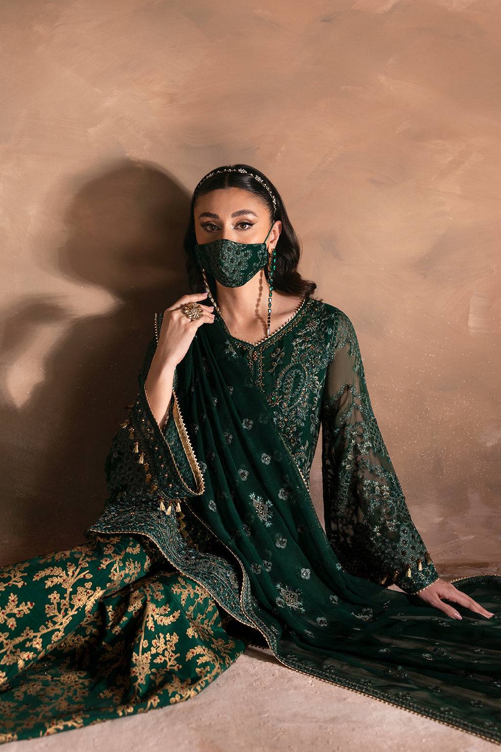 Flossie | Laconic Formals | FE - 901 B by Maria Faisal - Registered Vendor of : Flossie - type : Ladies Clothes - 100% original wedding dresses