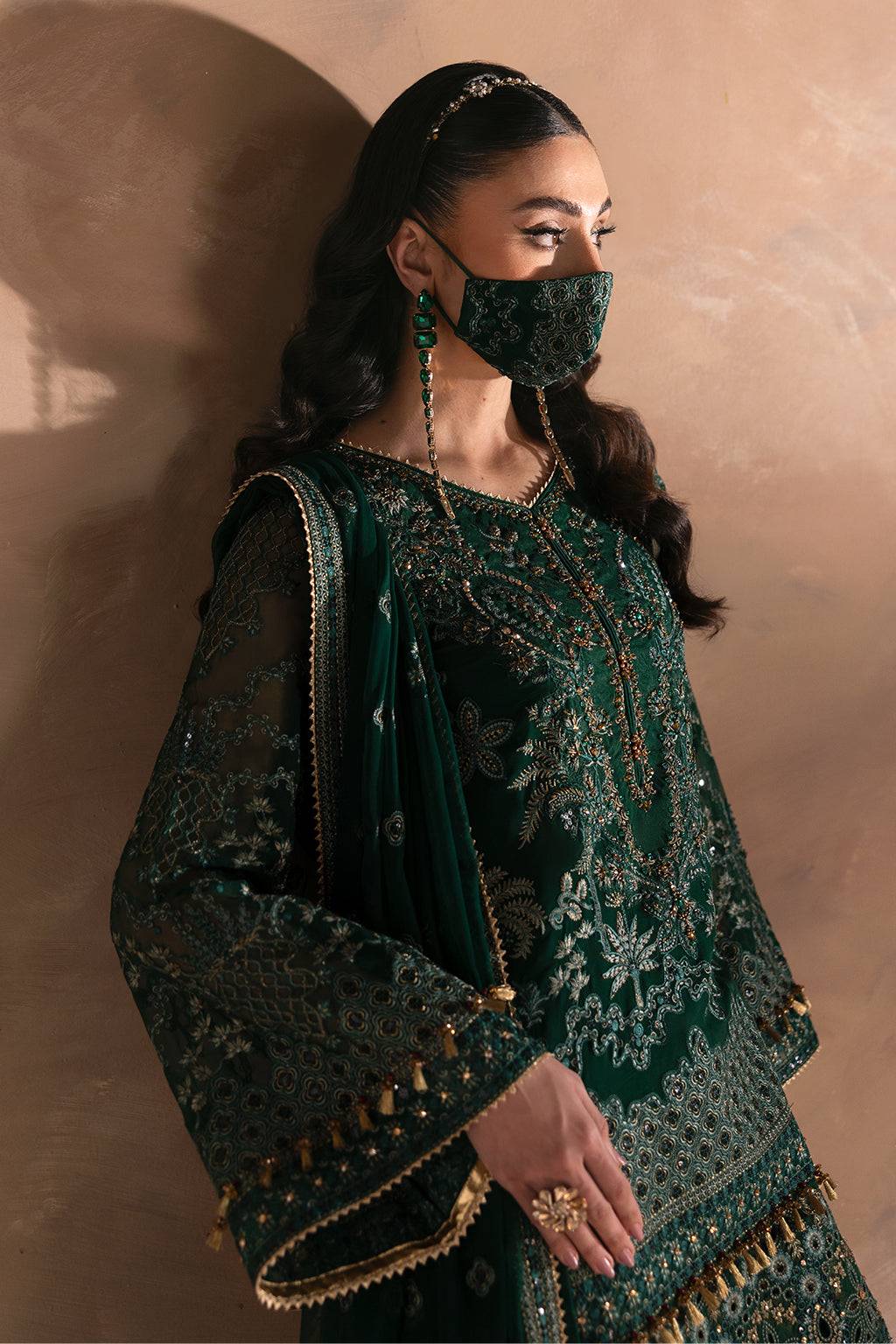 Flossie | Laconic Formals | FE - 901 B by Maria Faisal - Registered Vendor of : Flossie - type : Ladies Clothes - 100% original wedding dresses