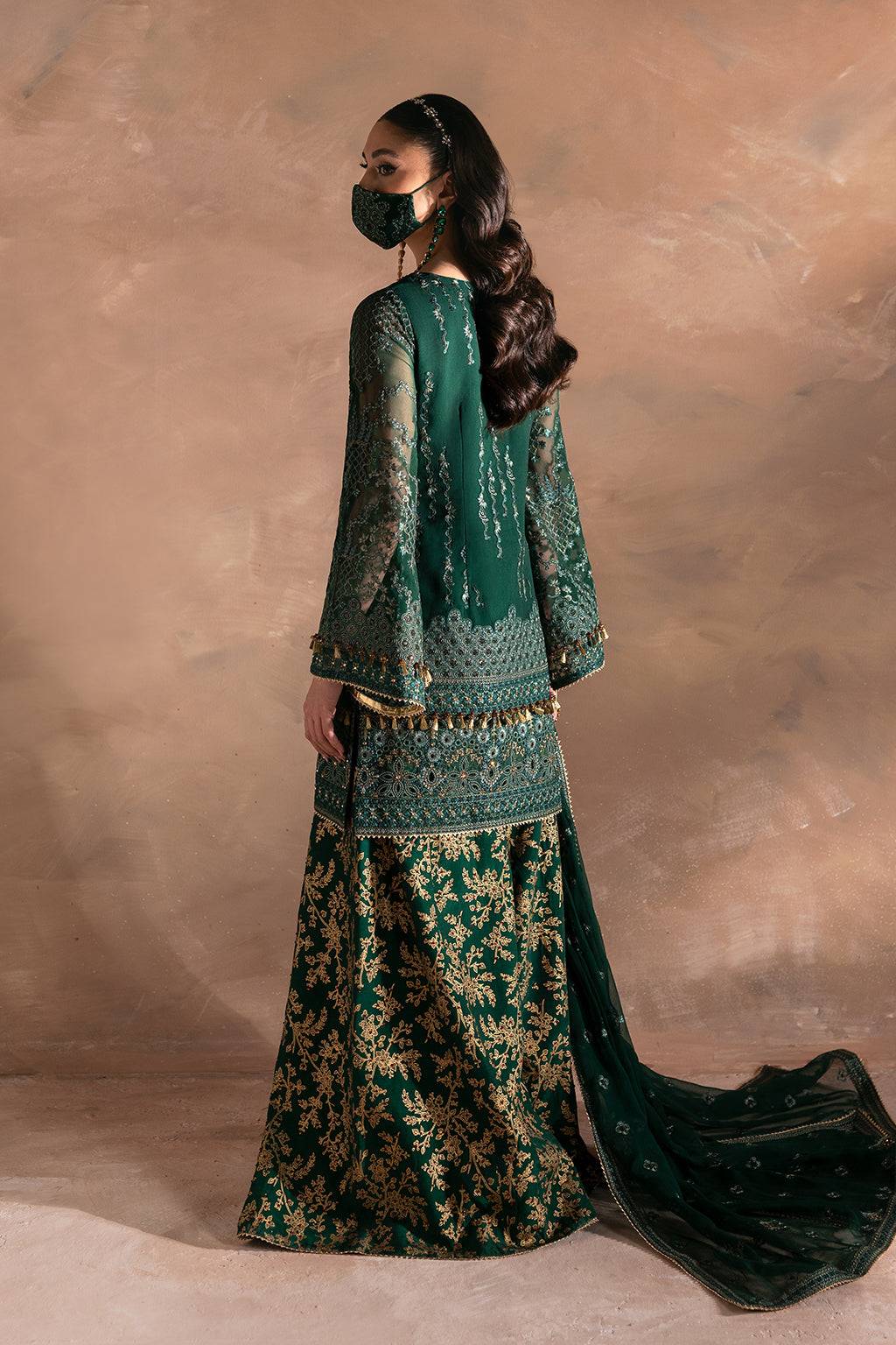 Flossie | Laconic Formals | FE - 901 B by Maria Faisal - Registered Vendor of : Flossie - type : Ladies Clothes - 100% original wedding dresses