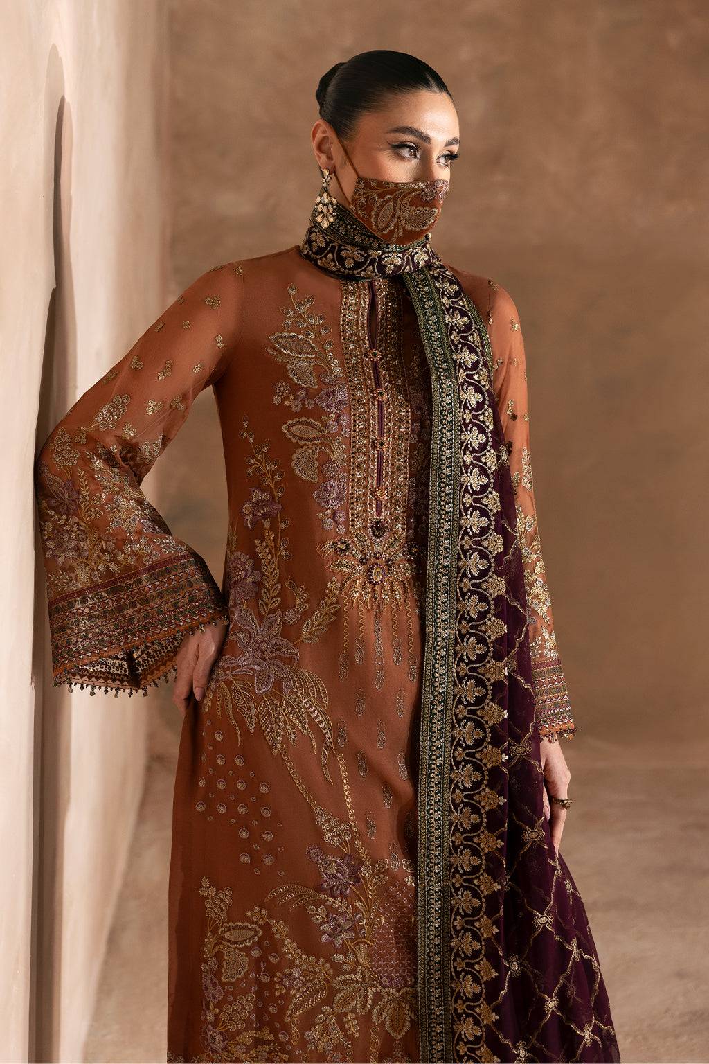 Flossie | Laconic Formals | FE - 904 by Maria Faisal - Registered Vendor of : Flossie - type : Ladies Clothes - 100% original wedding dresses